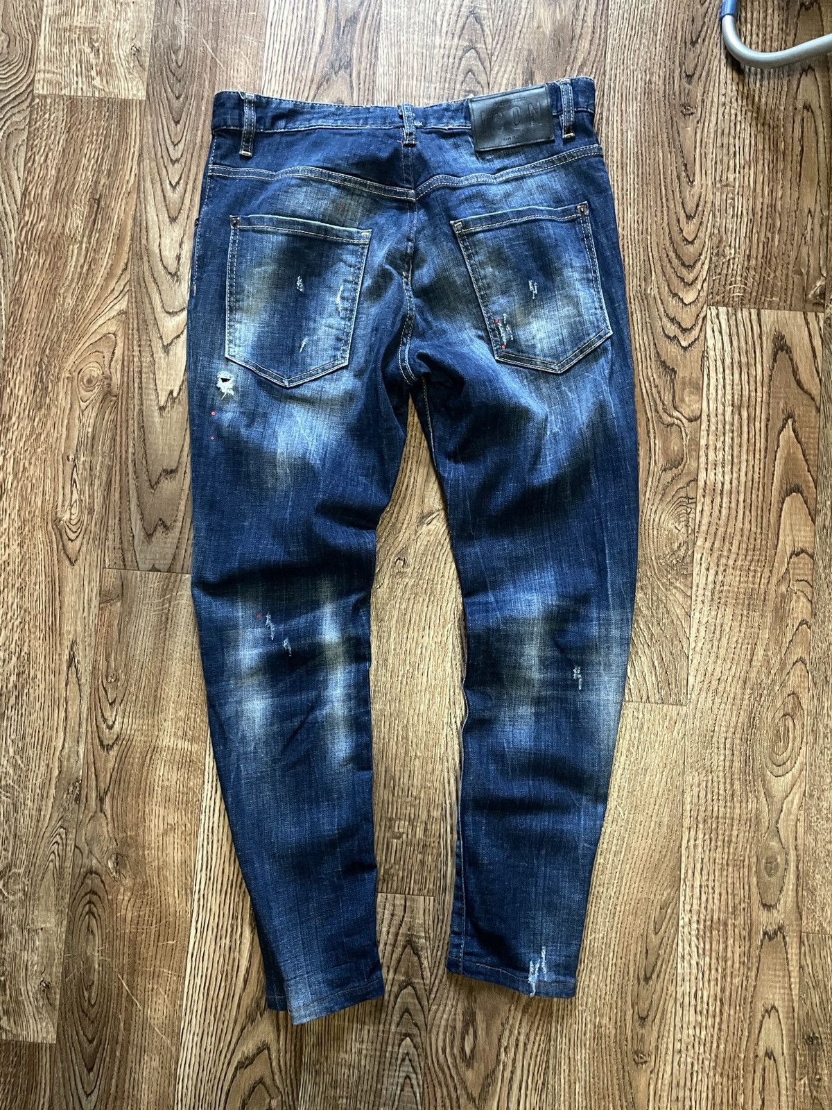 Dsquared2 Skinny Fit Dsquared2 Jeans Distressed Denim Size US 36 / EU 52 - 4 Thumbnail