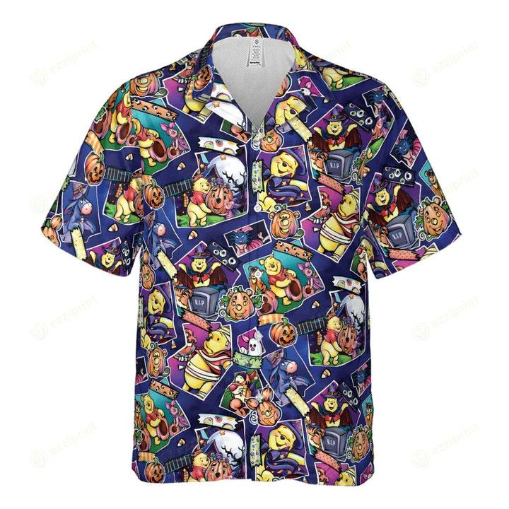 Other Pooh Bear Halloween Hawaiian Shirt Size US L / EU 52-54 / 3 - 2 Thumbnail