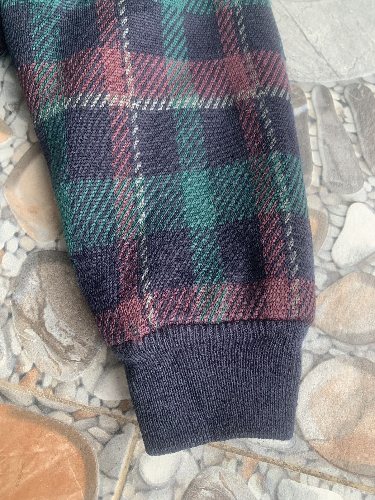 Vintage × Yves Saint Laurent Vintage Yves Saint Laurent Wool Tartan Plaid Jacket Size US L / EU 52-54 / 3 - 10 Thumbnail