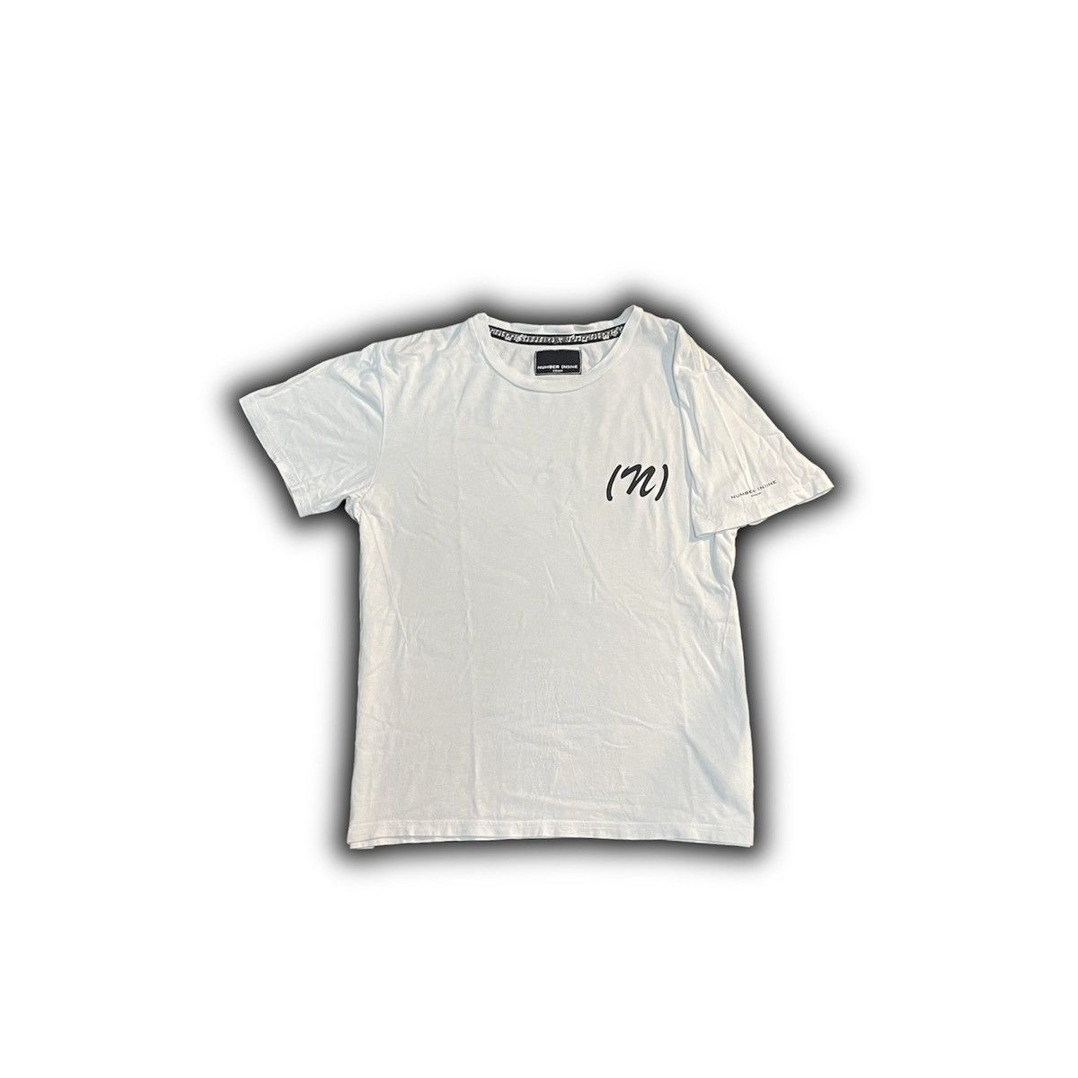 Pre-owned Number N Ine Number Nine T Shirt In White