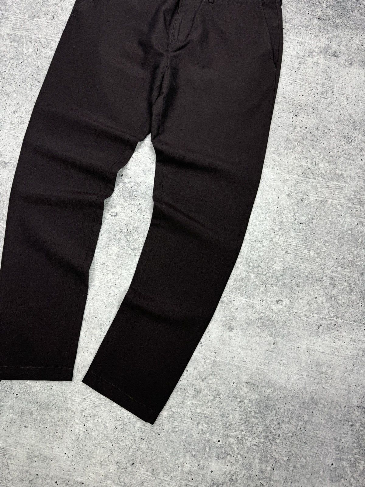 Burberry Vintage Burberry Brit Leather Pocket Tab Suit Pants Trousers Size US 32 / EU 48 - 3 Thumbnail