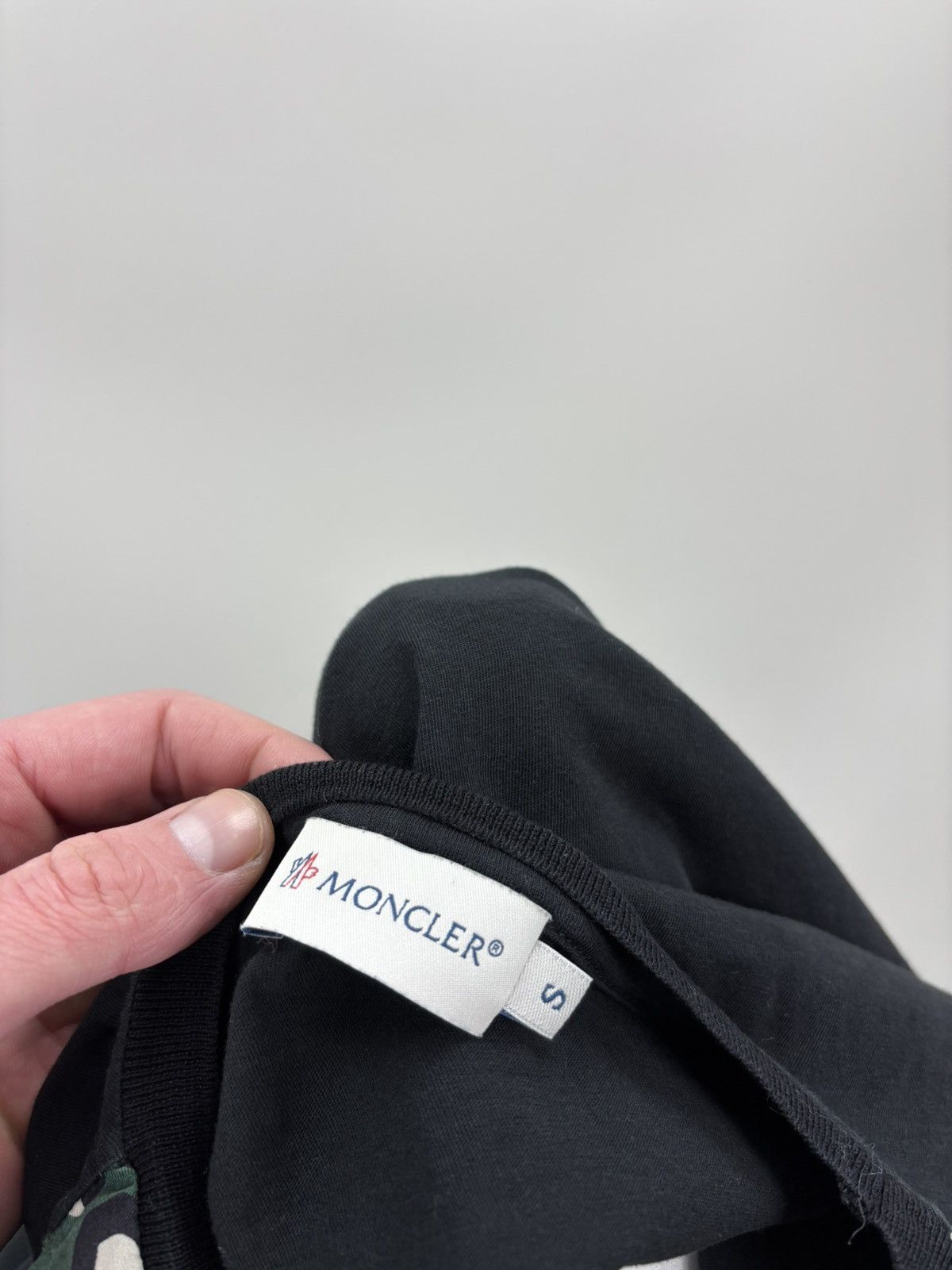 Moncler Womens t shirt silk Moncler Size S Color Green/Black Size S / US 4 / IT 40 - 10 Thumbnail