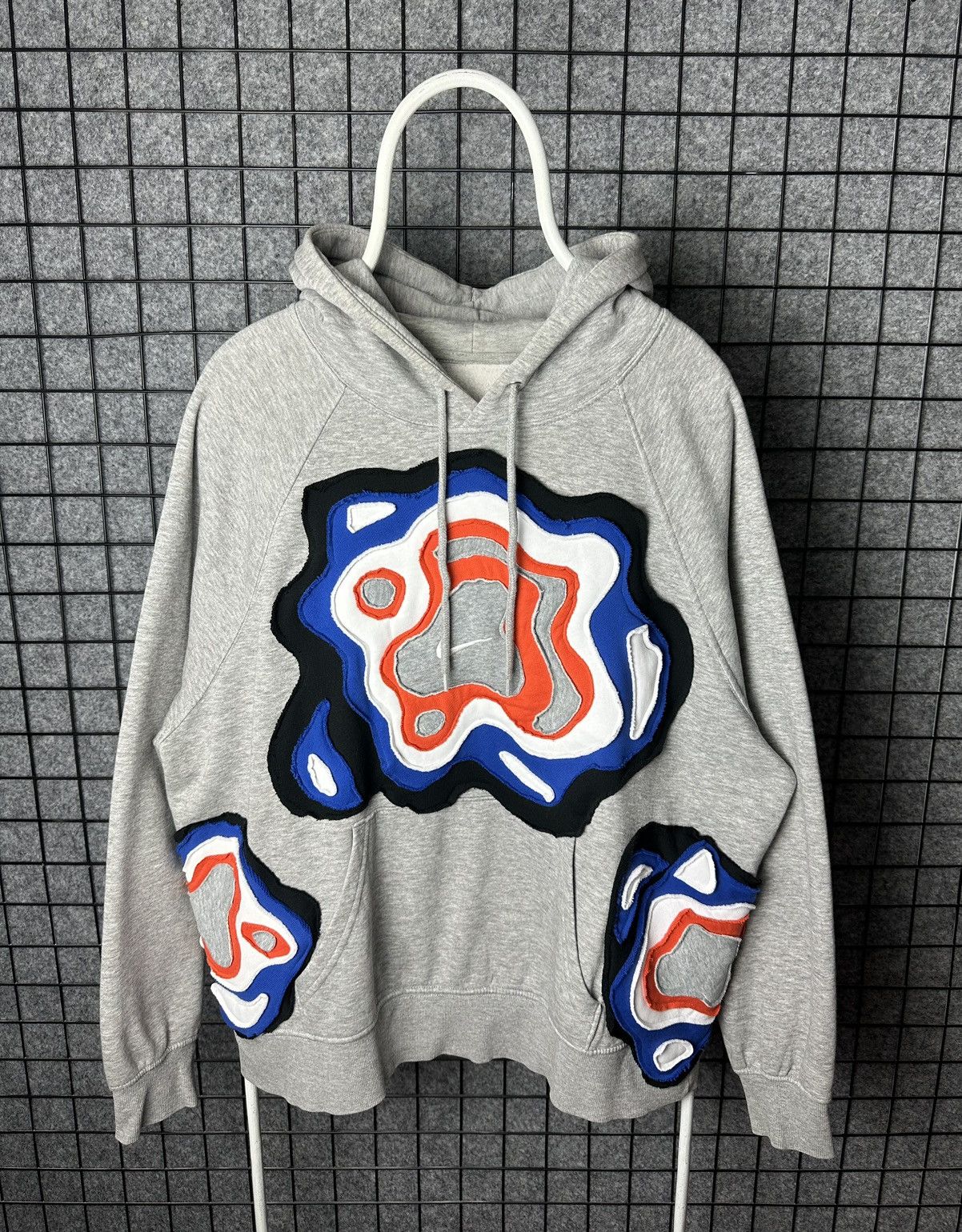 Nike Nike Custom Reworked Y2K Lava Lamp Pattern Hoodie Size M Size US M / EU 48-50 / 2 - 2 Thumbnail