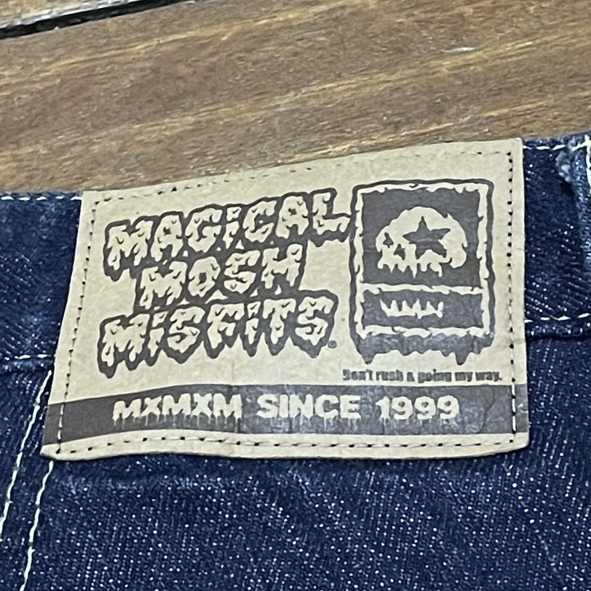 Japanese Brand Very Rare Vintage Magical Mosh Misfits Baggy Jeans 2000s Size US 34 / EU 50 - 10 Thumbnail