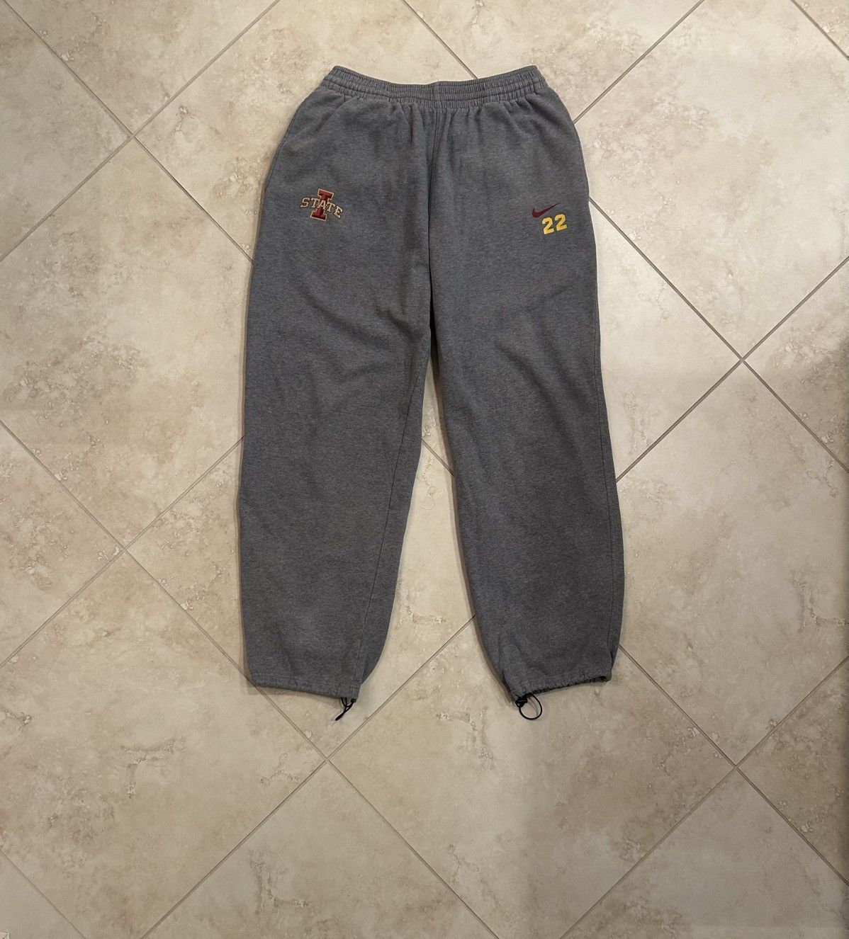 Nike Grey Nike Iowa state university sweatpants Size US 34 / EU 50 - 1 Thumbnail