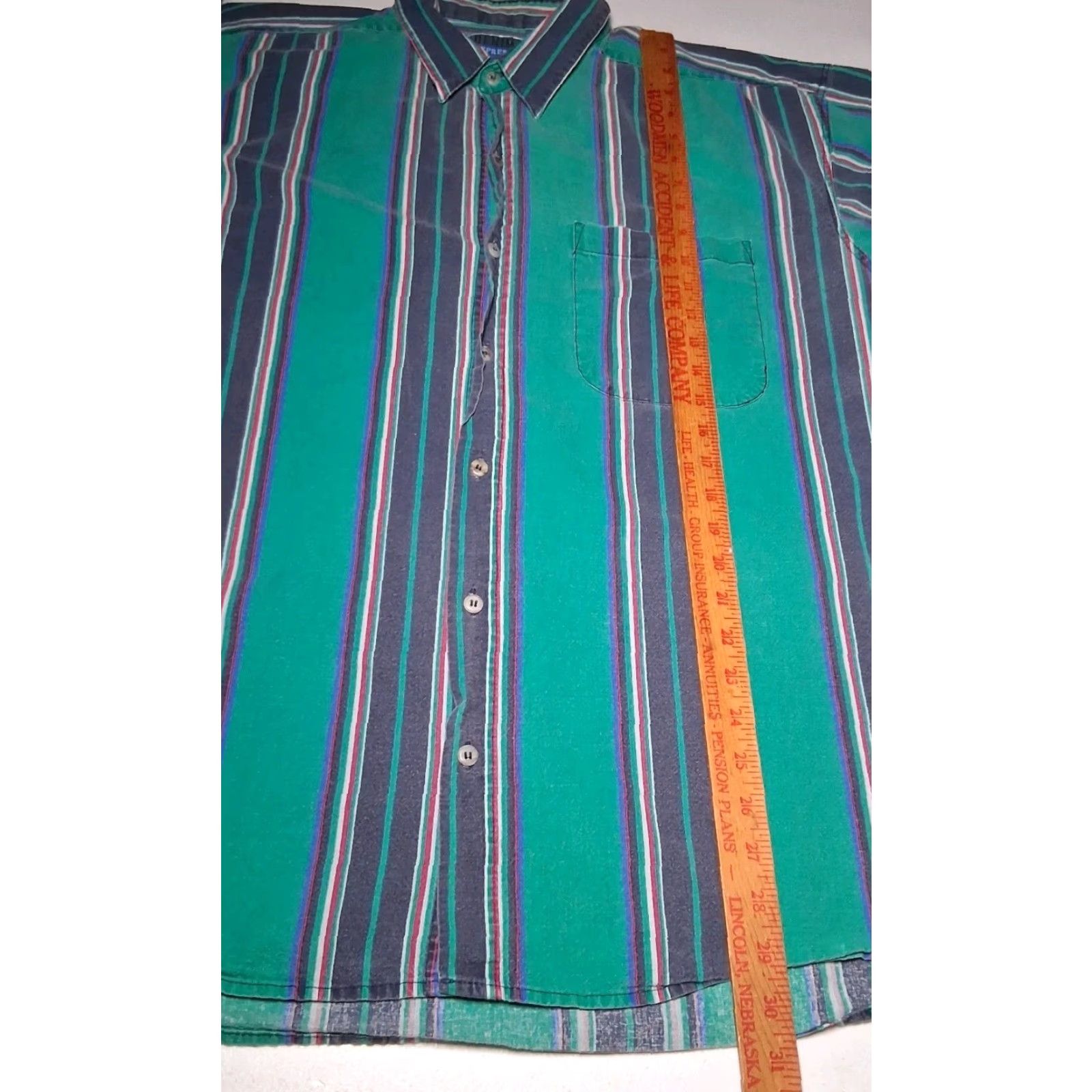 Express VINTAGE Express Shirt Men L Denim Size US L / EU 52-54 / 3 - 6 Thumbnail