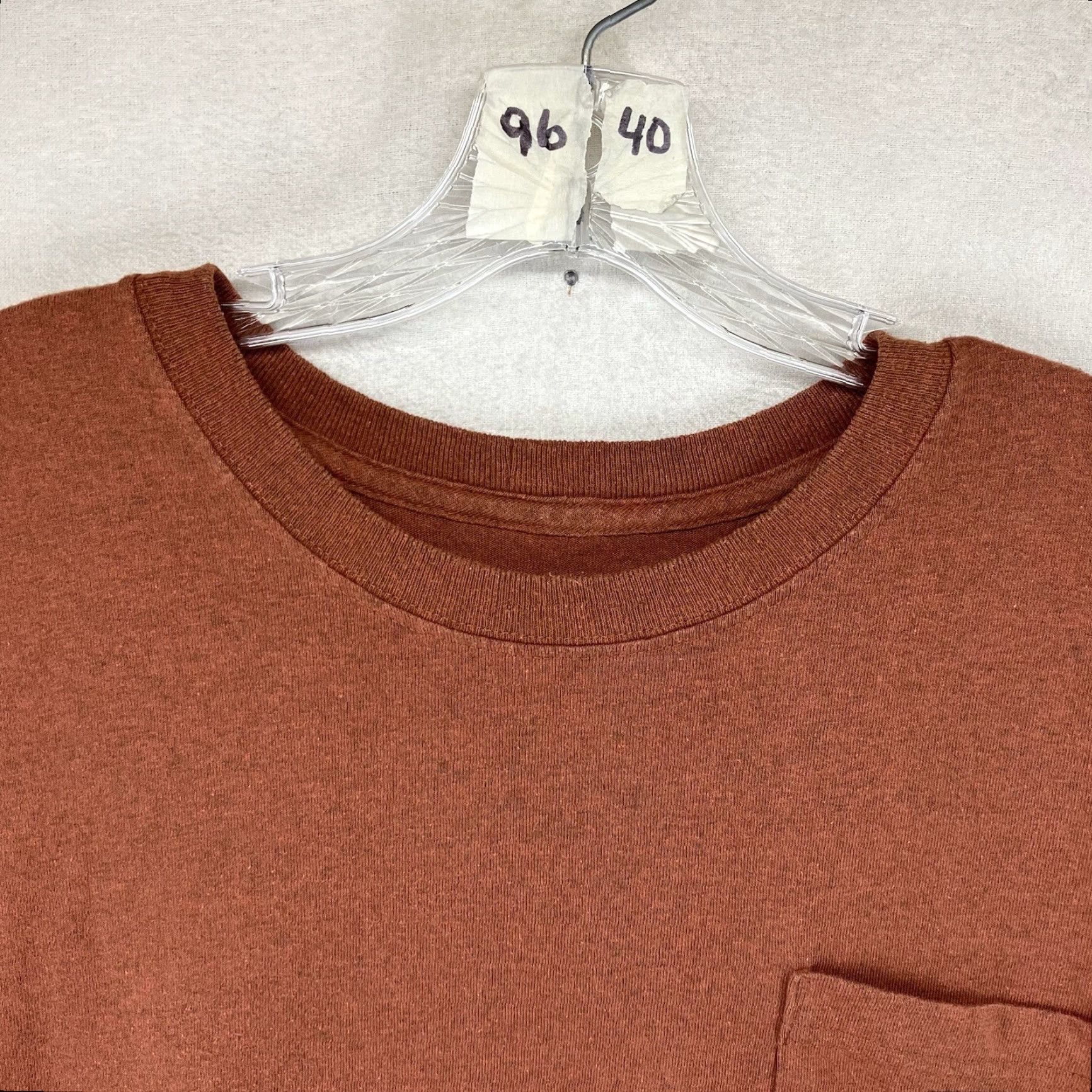 Carhartt Carhartt Mens 2XL Short Sleeve T-Shirt Rusty Orange Crew Neck Logo All Seasons Regular Fit Cotton Polyester Shirt Mens Size US XXL / EU 58 / 5 - 4 Thumbnail