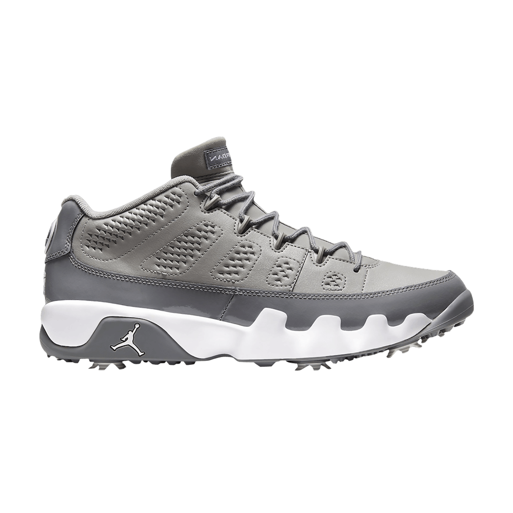 image of Air Jordan 9 Low Golf Cool Grey Shoes, Men's (Size 13)
