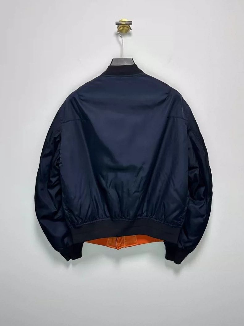 Dior Dior Navy Embroidered Bomber Jacket-2505 Size US L / EU 52-54 / 3 - 2 Thumbnail