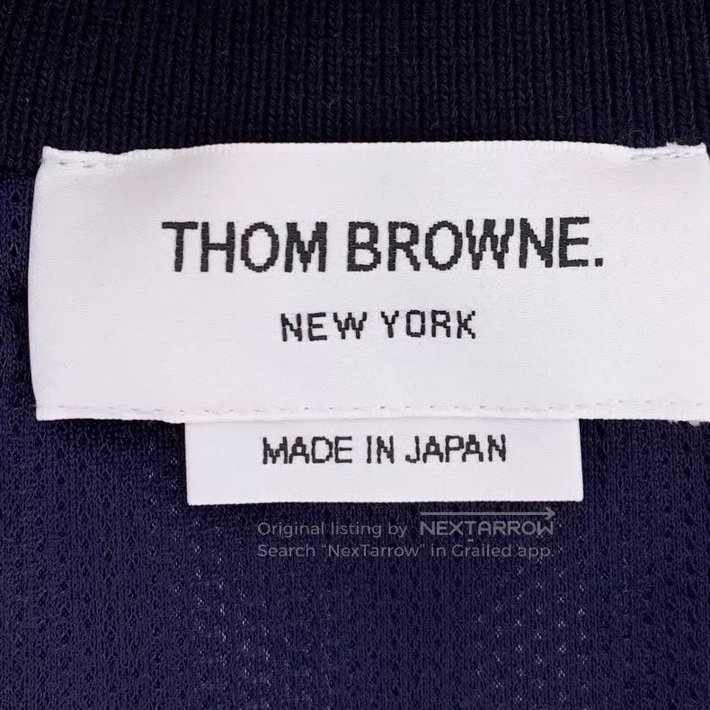 Thom Browne Thom Browne Dark Blue Classic Four Bar Hooded Drawstring L Size XS / US 0-2 / IT 36-38 - 5 Thumbnail