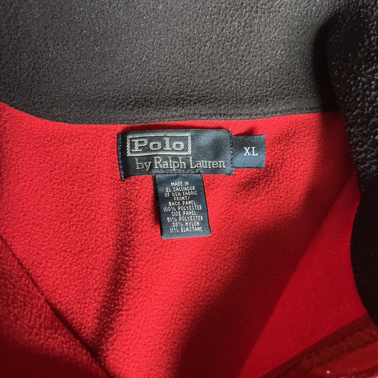 Polo Ralph Lauren Vintage Polo Ralph Lauren Ski Fleece Quarter Zip Up Jacket Size US XL / EU 56 / 4 - 5 Thumbnail