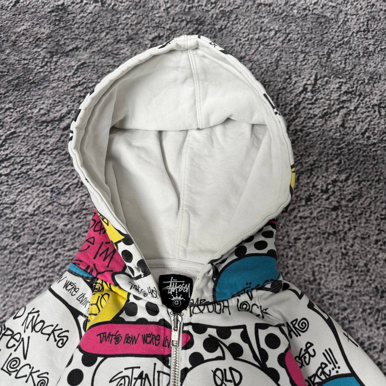 Stussy Very rare Vintage Zip-Hoodie Stussy Size US L / EU 52-54 / 3 - 6 Thumbnail