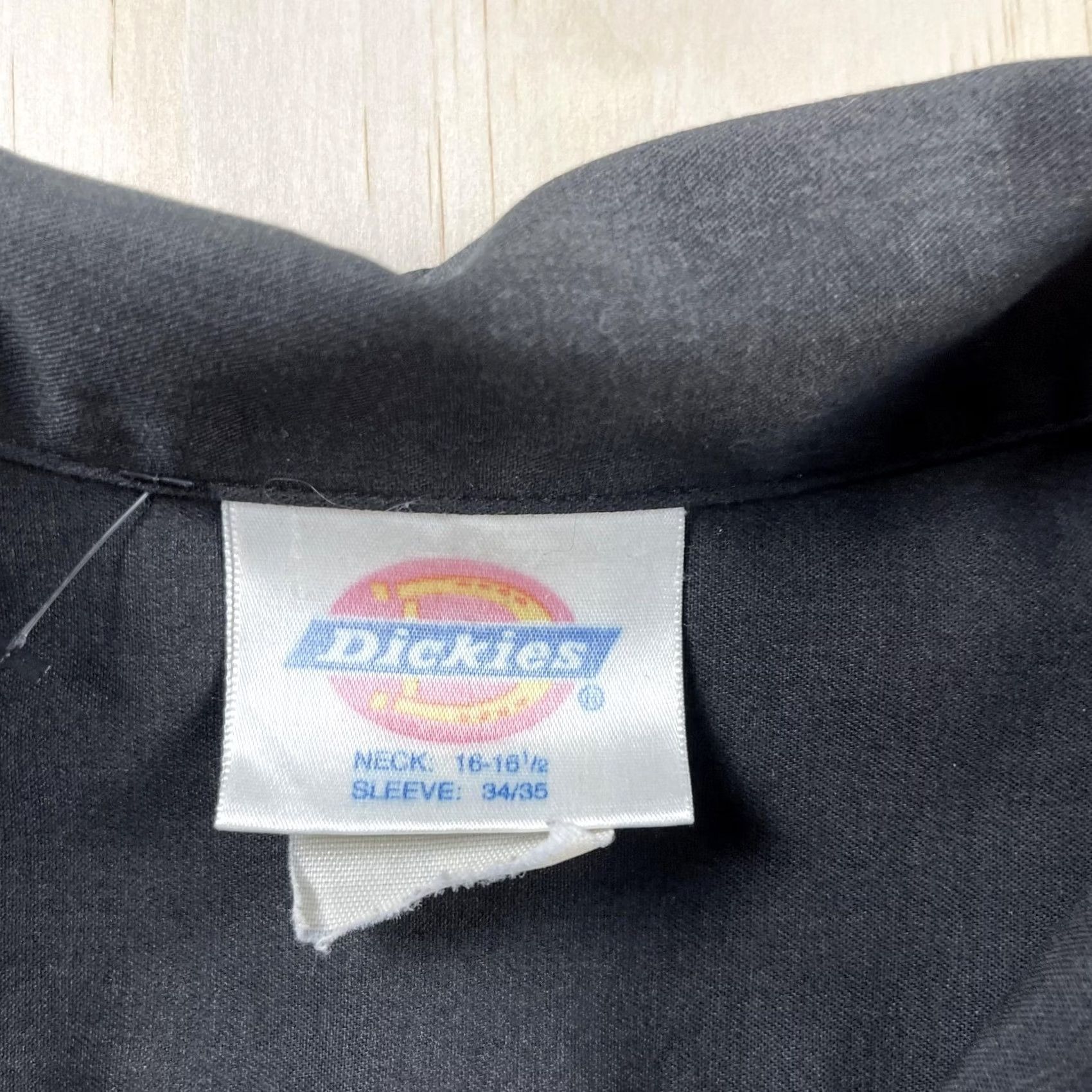 Dickies Dickies Shirt Mens Large Black Long Sleeve Button-Up Workwear Twill Casual Y2K Size US L / EU 52-54 / 3 - 2 Thumbnail