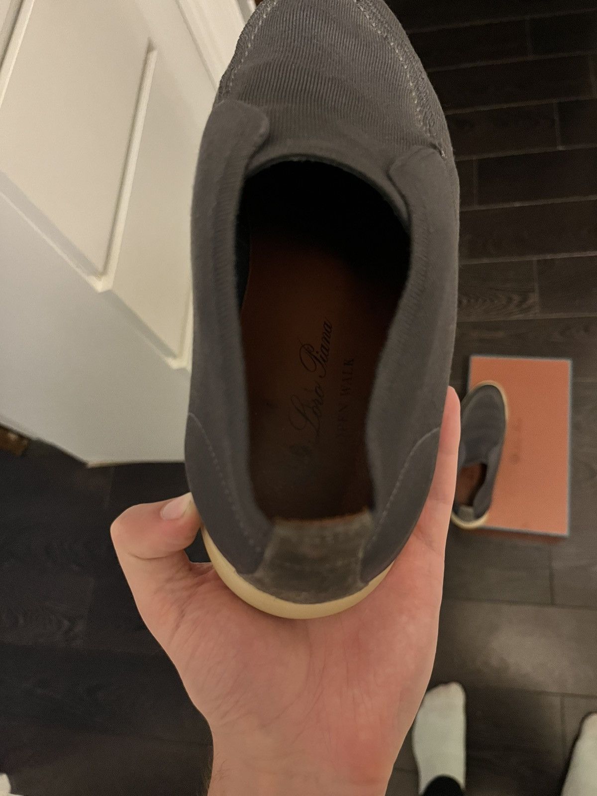 Loro Piana Loro piana grey knit open walk eu 40/40.5 uk 6/6.5 Size US 7.5 / EU 40-41 - 6 Thumbnail