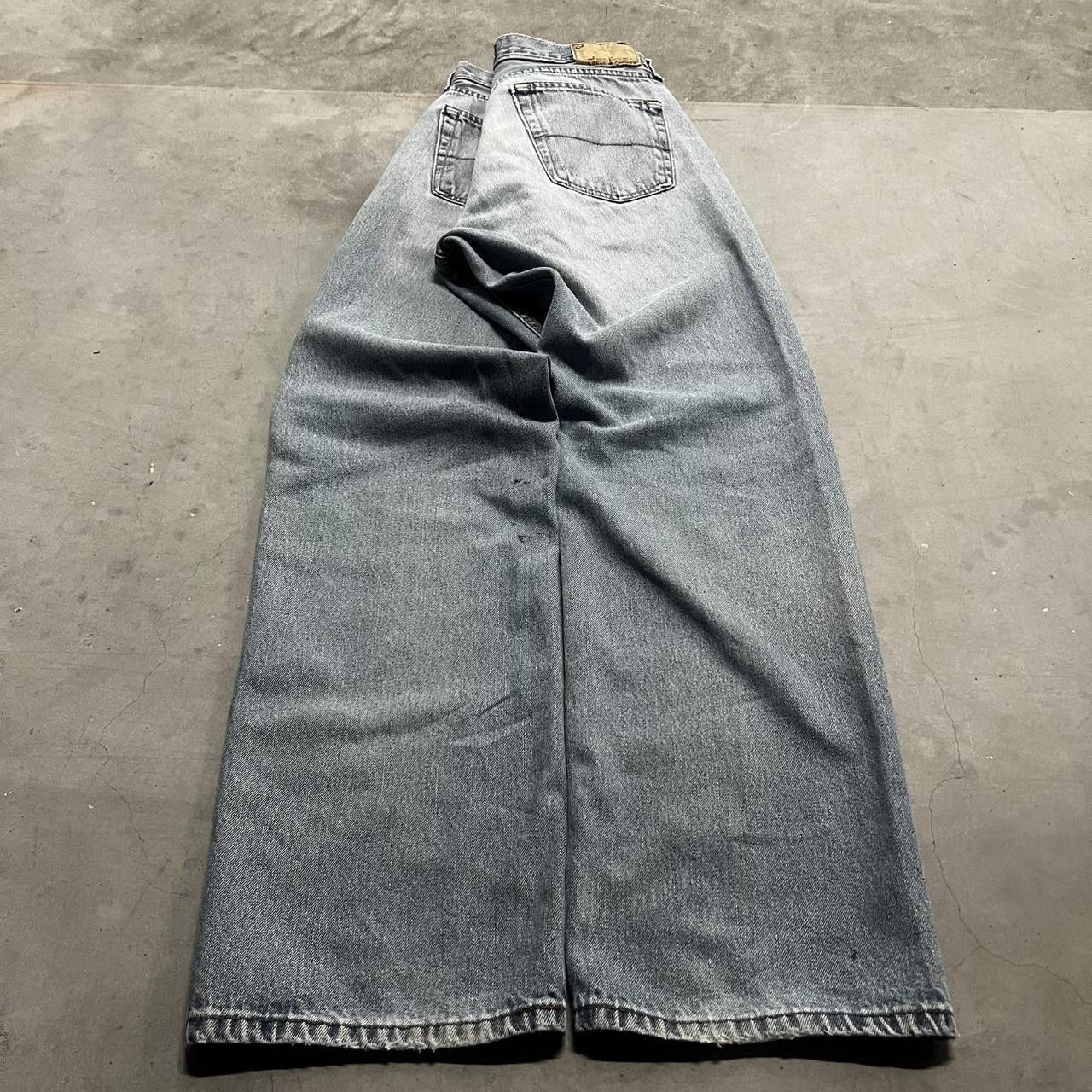 Levi's × Vintage Vintage Y2K Baggy Levis Skater Light Blue Wash Denim Jeans! Size US 36 / EU 52 - 6 Thumbnail