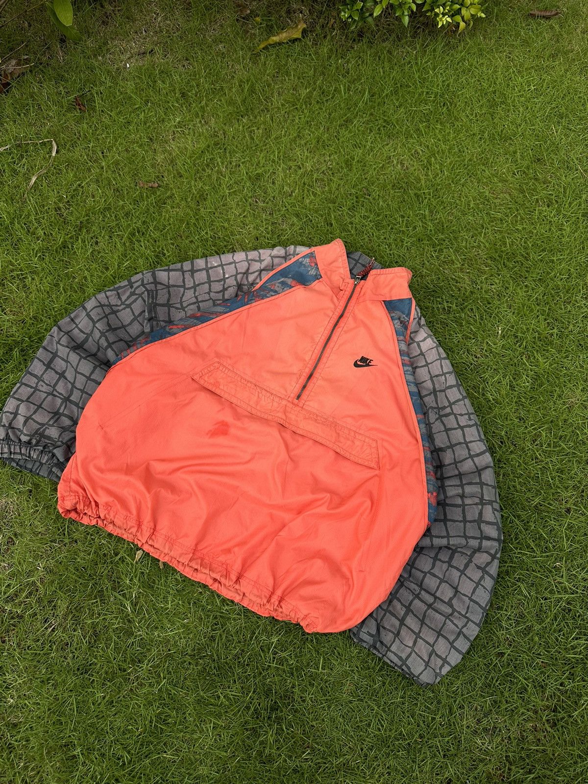 Nike × Vintage 90S NIKE VINTAGE BASIC LOGO STREETWEAR LIGHT JACKET Size US XL / EU 56 / 4 - 1 Thumbnail