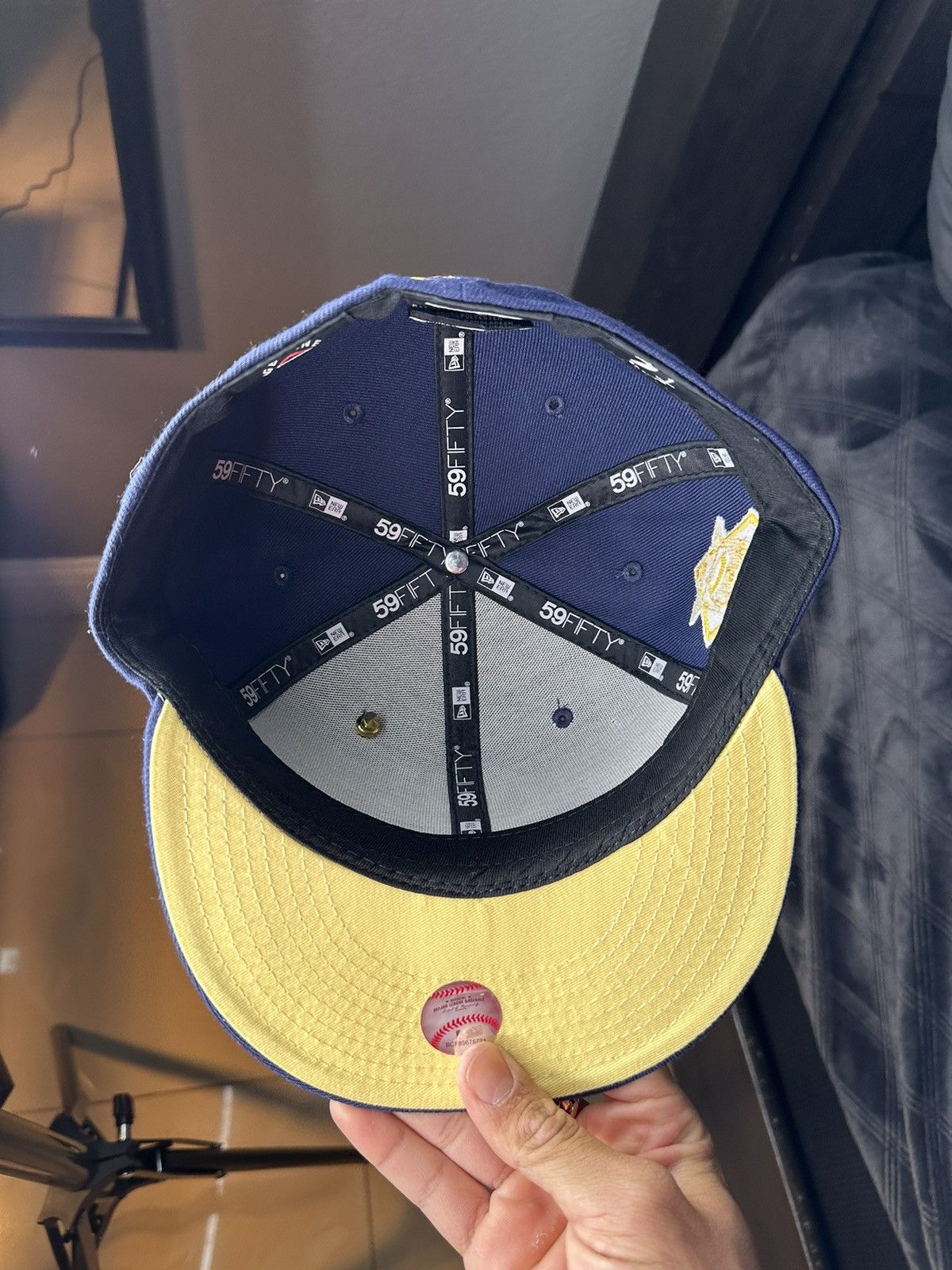 New Era Milwaukee Brewers New Era fitted cap with pin Size ONE SIZE - 4 Thumbnail
