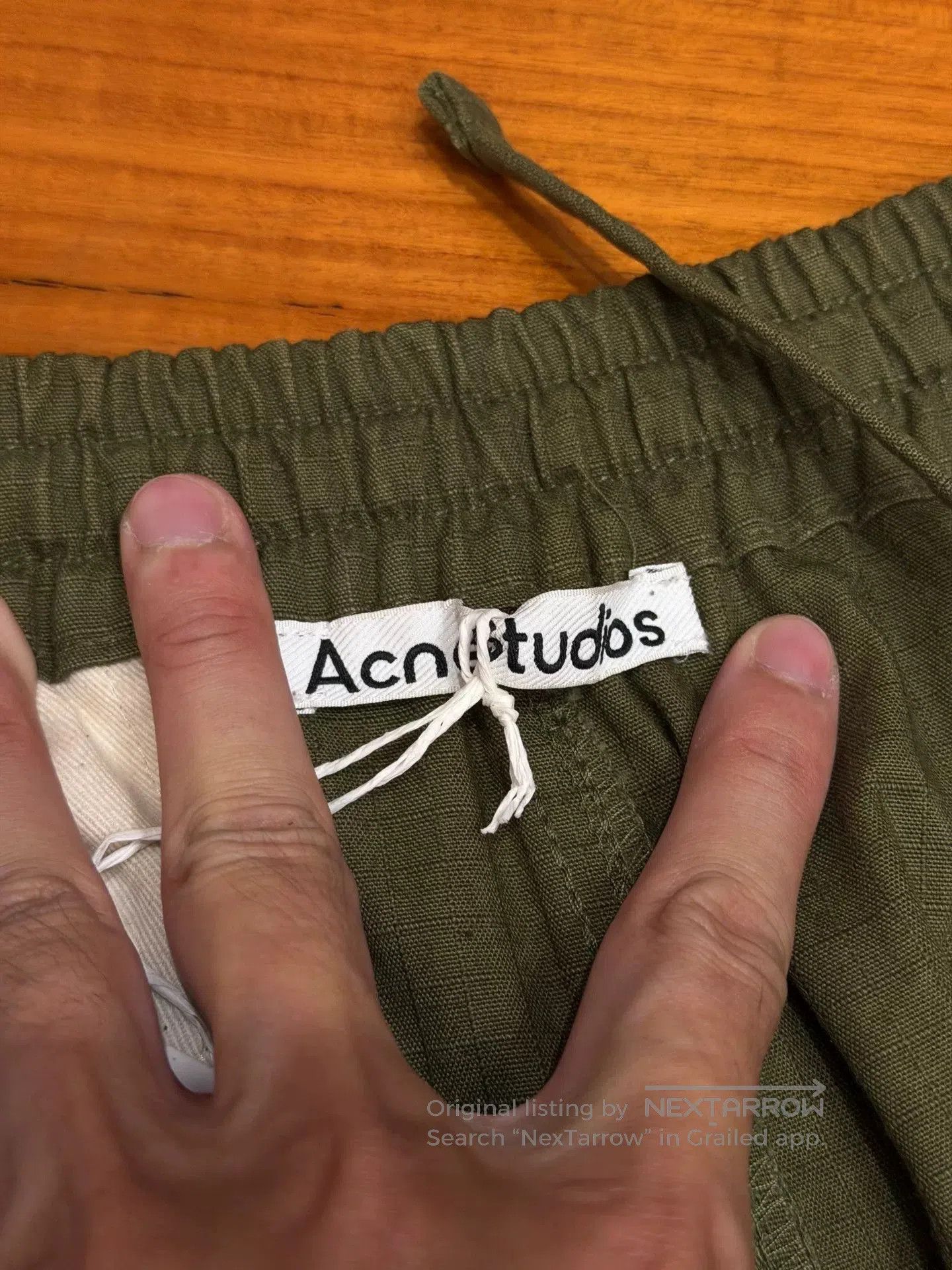 Acne Studios Acne Studio Green Cargo Pants. Size US 30 / EU 46 - 5 Thumbnail