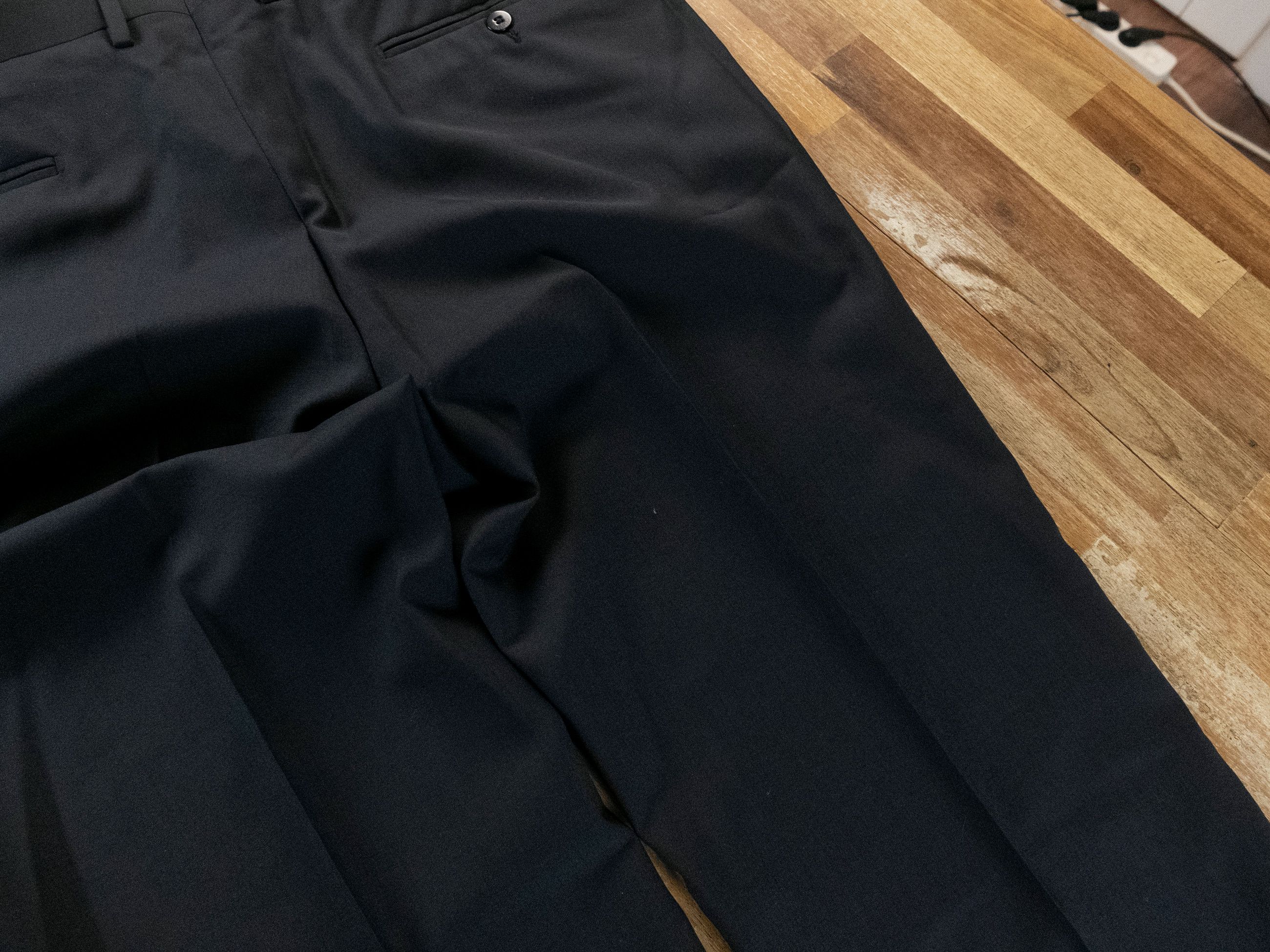 Caruso CARUSO navy blue wool dress pants trousers 36 / 52 Size US 36 / EU 52 - 11 Thumbnail