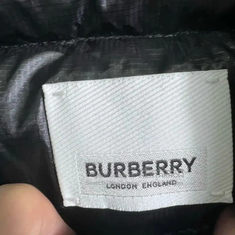 Burberry Burberry Men's Blue Cotton Puffer Jacket. Size US S / EU 44-46 / 1 - 3 Thumbnail