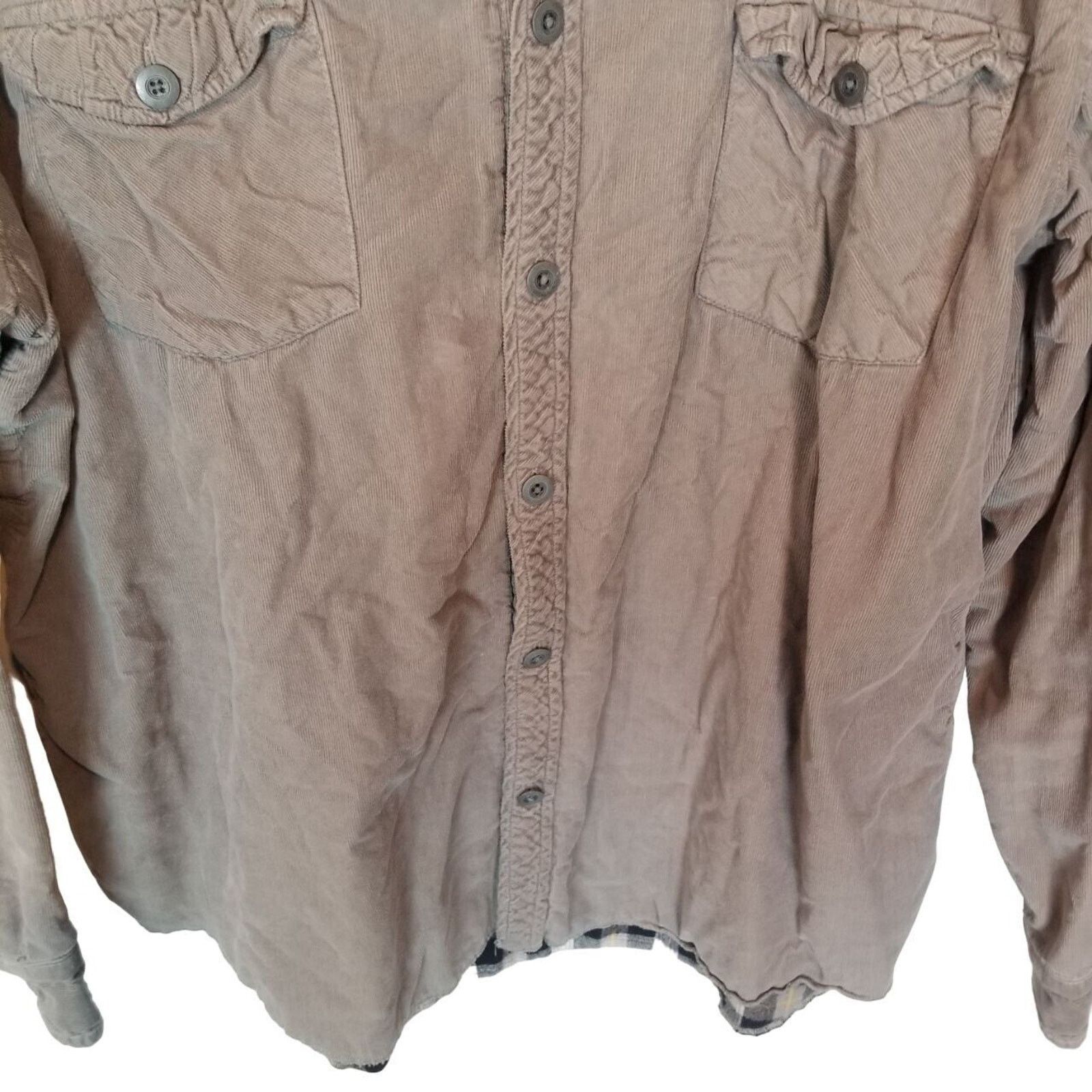 Sundry Sundance Western Corduroy Shirt XL Flannel Lined Gorpcore Size US XL / EU 56 / 4 - 3 Thumbnail