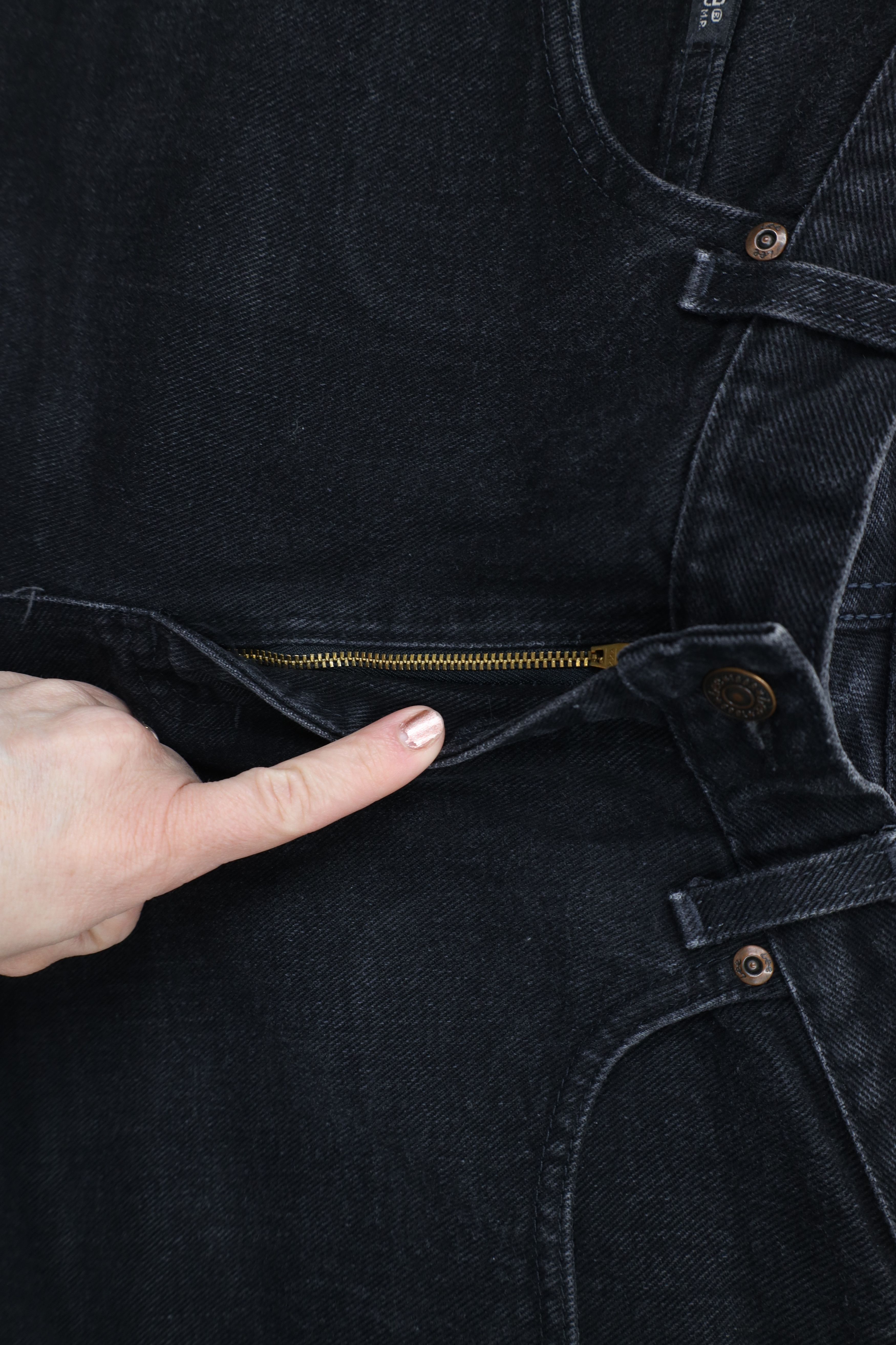 Lee × Vintage Vintage 90s Lee High Waist Tapered Leg Denim Jeans Black Size 36" / US 14 / IT 50 - 7 Thumbnail
