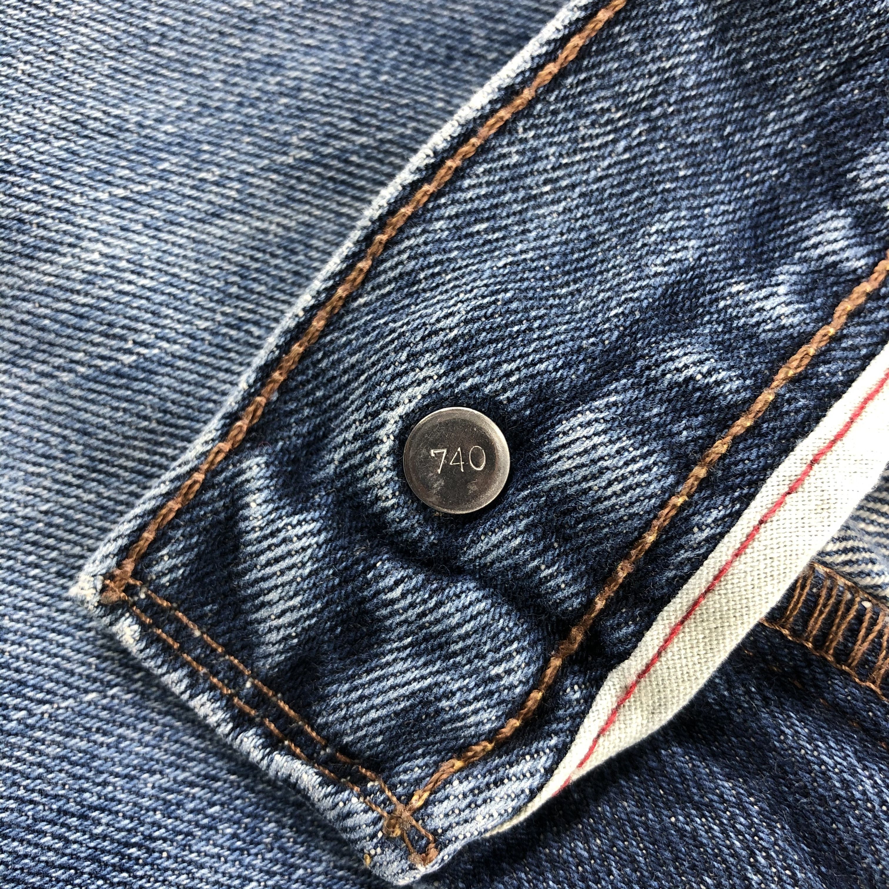 Levi's 90s Vintage Blue Wash Levis 527 Jeans-J2409 Size US 34 / EU 50 - 13 Thumbnail