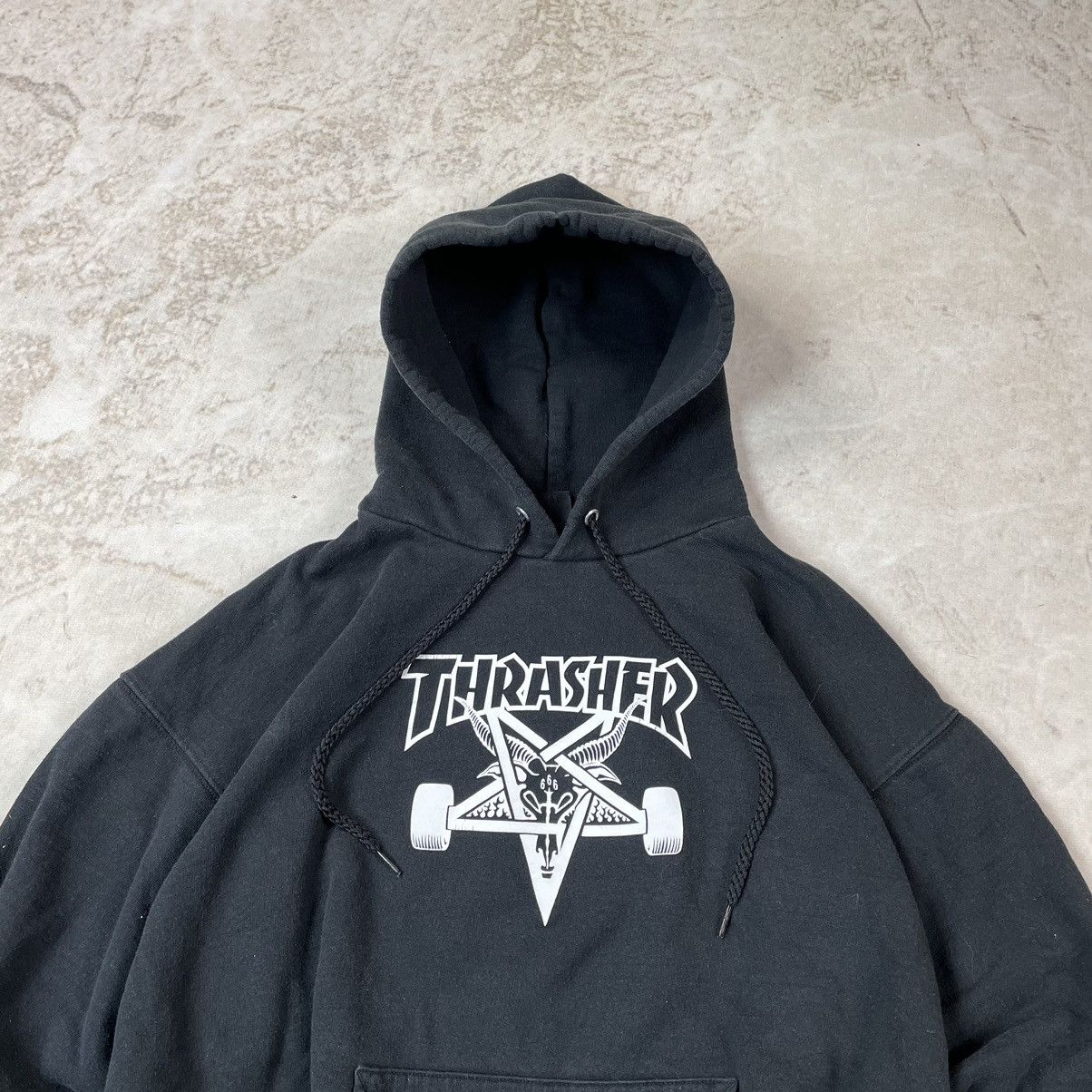 Thrasher × Vintage Vintage Thrasher OG Magazine SK8 Pentagram Goat Logo Hoodie Size US S / EU 44-46 / 1 - 6 Thumbnail