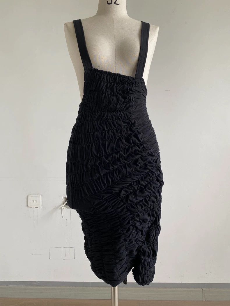Comme des Garcons Comme Des Garcons Super-heavy stretch-pleated asymmetric d Size S / US 4 / IT 40 - 1 Thumbnail