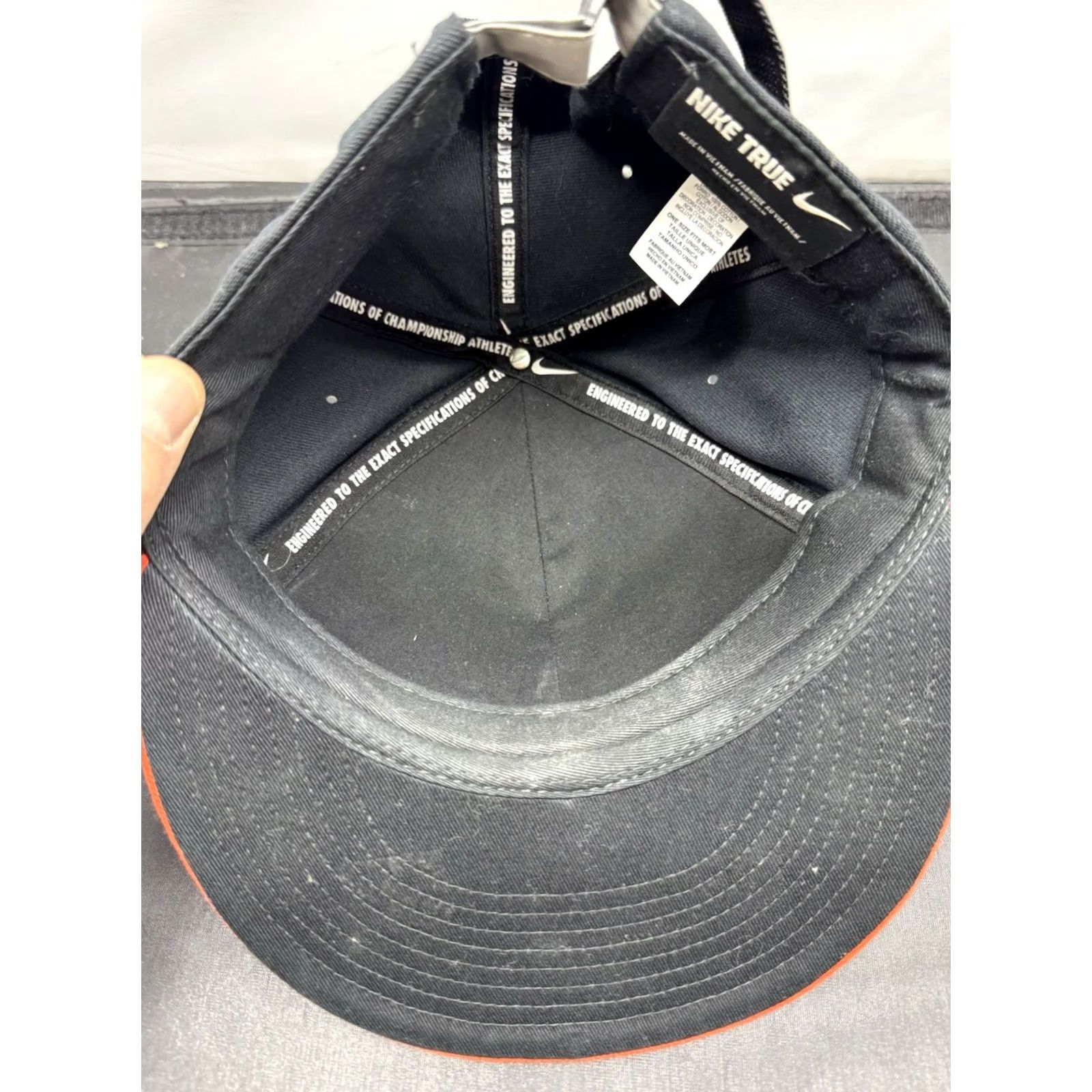 Nike Nike True Oregon State Beavers Cap Dri Fit Adjustable Hat NCAA Football Logo Baseball Cap Men Black Cotton Adjustable Snapback Men’s Sports University Size ONE SIZE - 3 Thumbnail