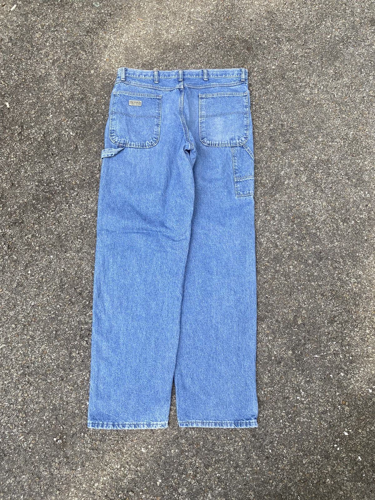 Vintage × Wrangler Wrangler Carpenter Pants Y2K Baggy Hip Hop Skater Workwear Size US 34 / EU 50 - 1 Thumbnail