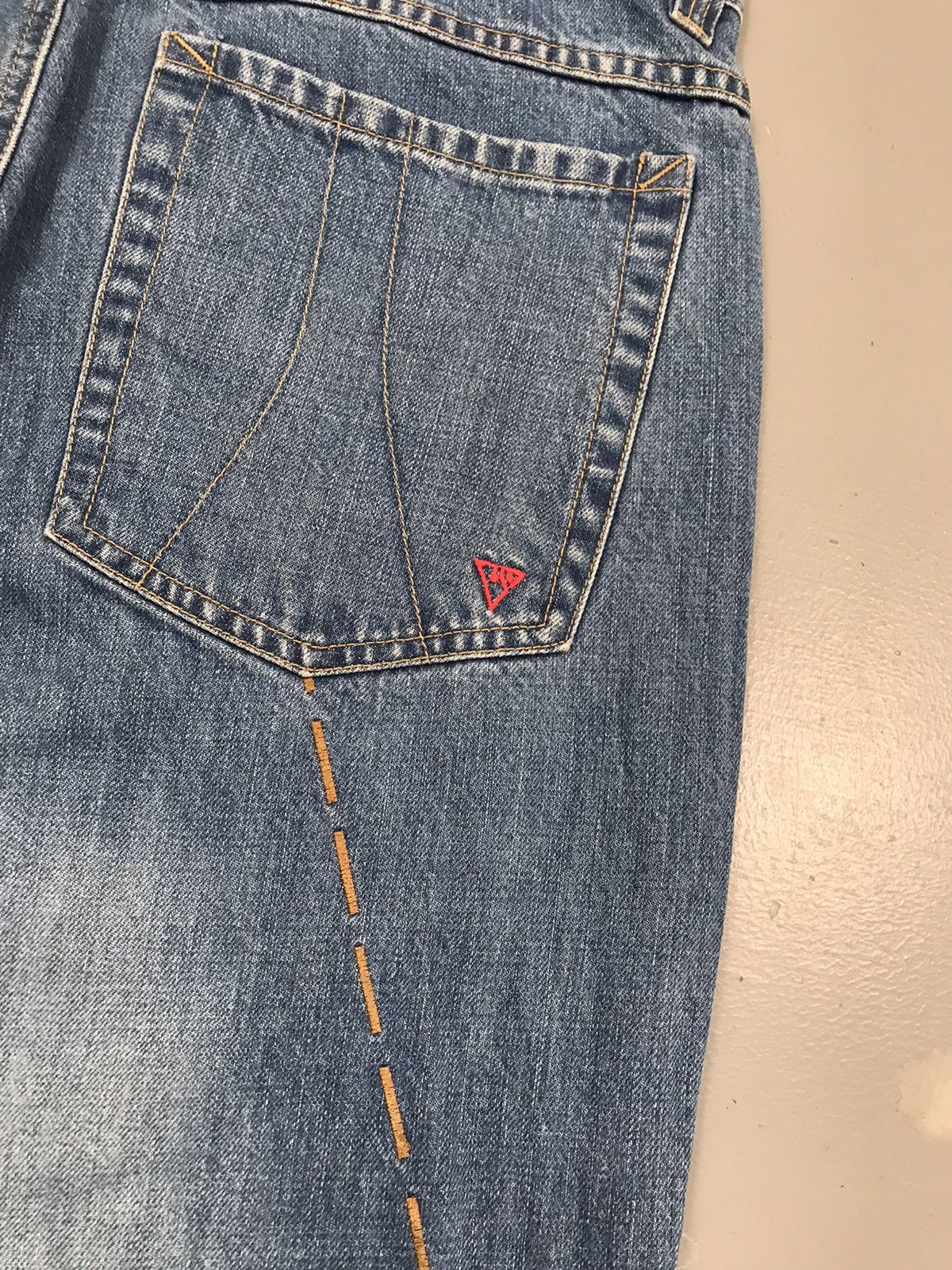 Vintage Crazy Vintage vokal bottom stitch denim Size US 34 / EU 50 - 11 Thumbnail
