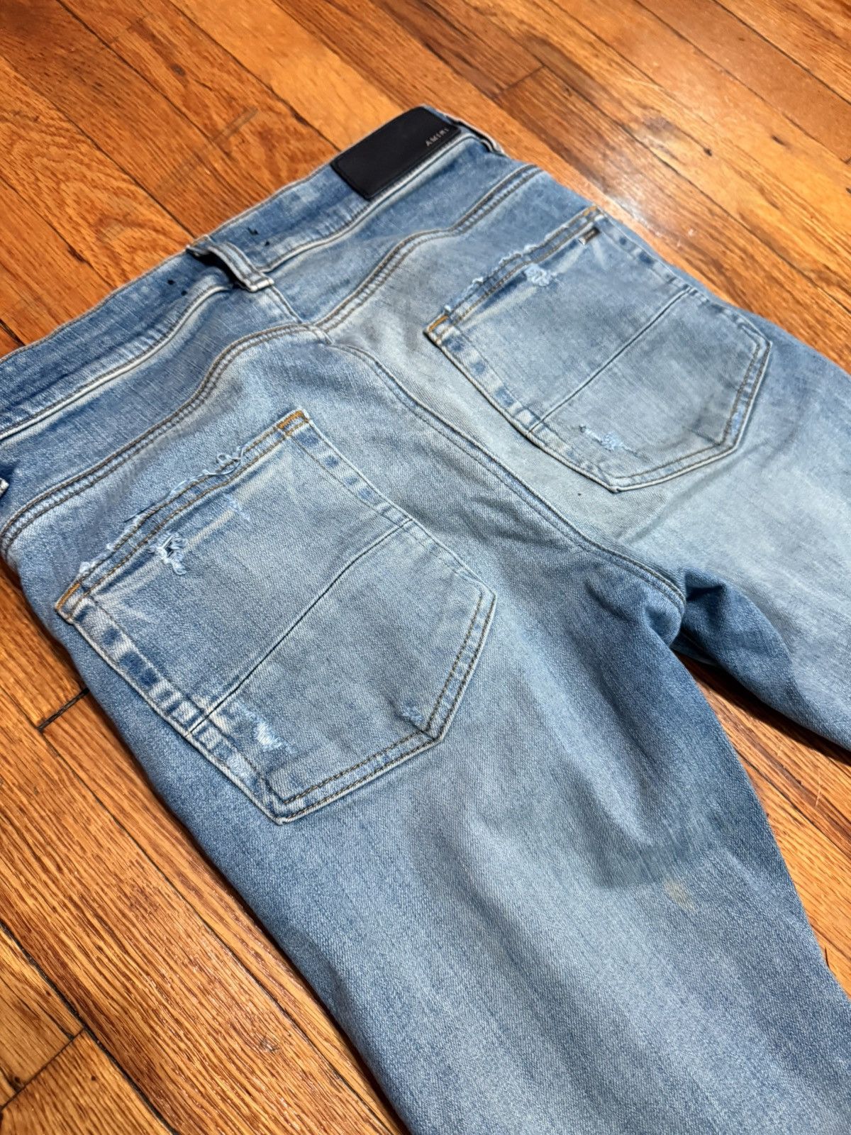 Amiri Amiri Mx1 Clay Indigo Jeans Size 30 Size US 30 / EU 46 - 8 Thumbnail