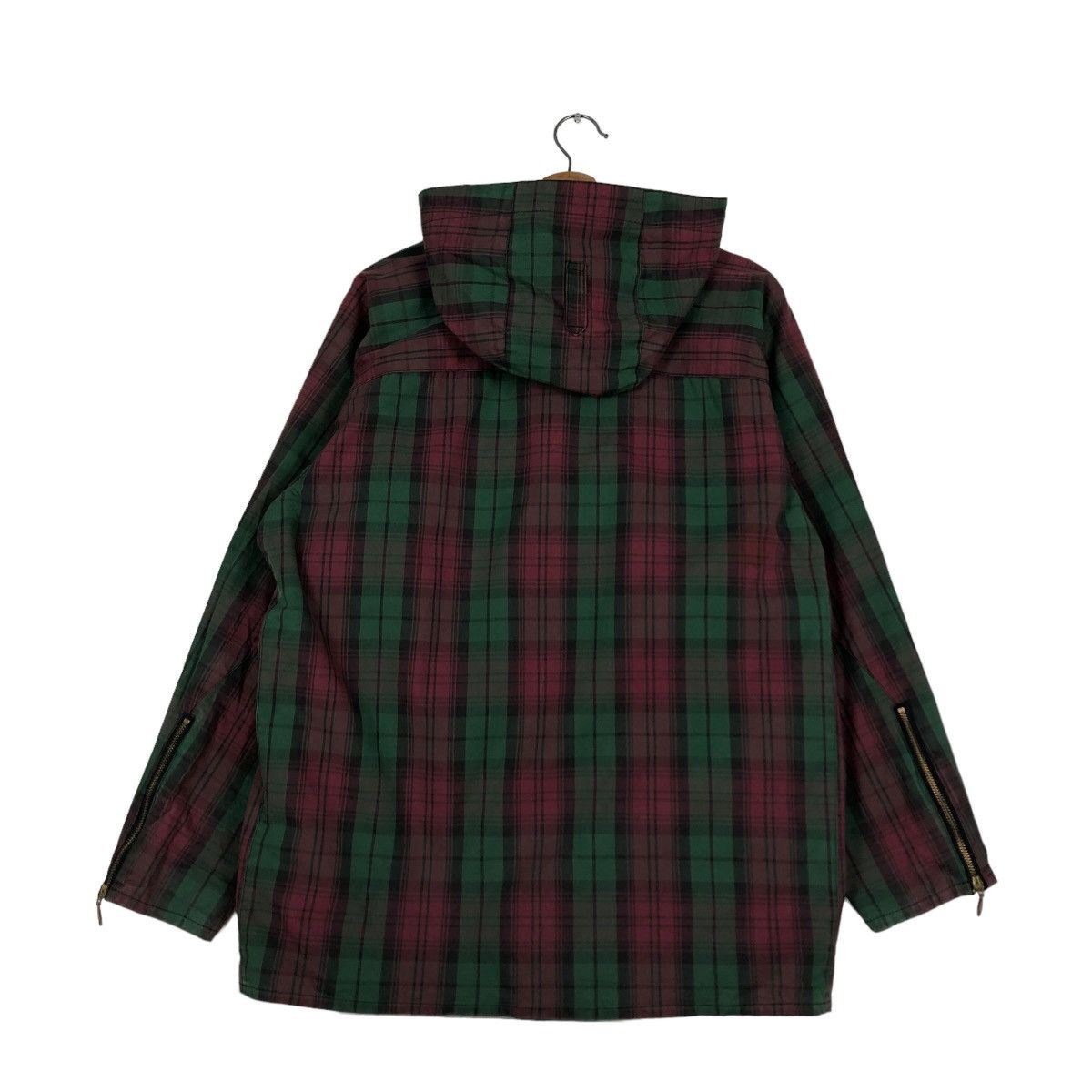 Vintage 🔥VINTAGE WAX JACKET WORKER BRITISH MILLERAIN TARTAN DESIGN Size US M / EU 48-50 / 2 - 8 Thumbnail