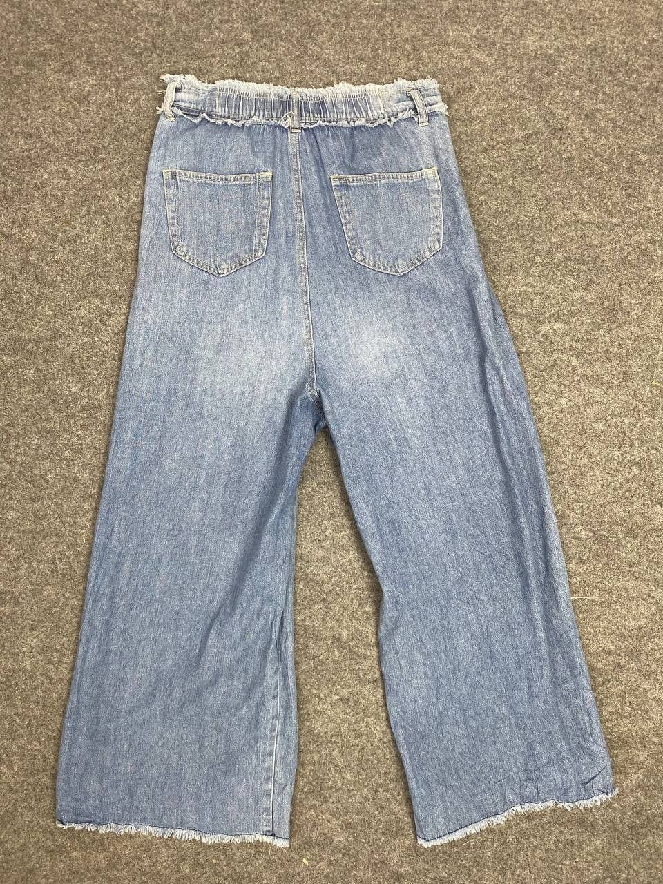 Japanese Brand vintage japanese brands wide leg high waist nice designdenim Size 28" / US 6 / IT 42 - 3 Thumbnail