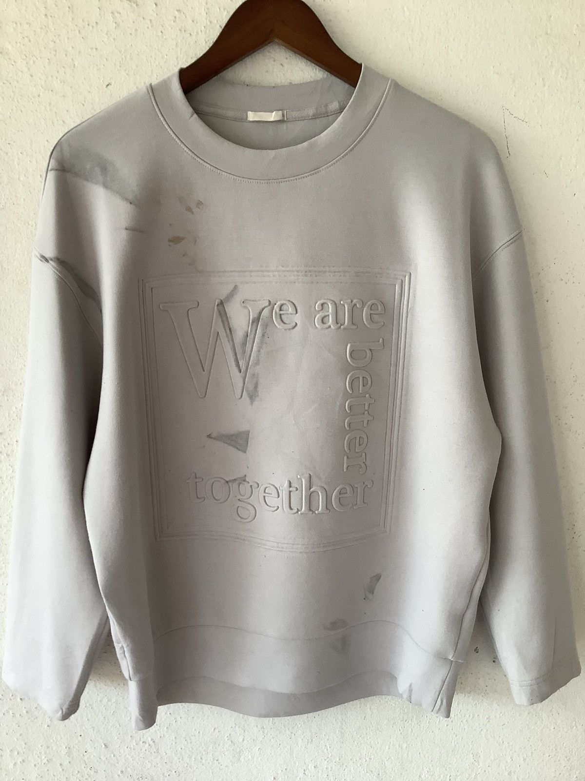 GU × Vintage Vintage GU Sweatshirt Size US L / EU 52-54 / 3 - 1 Thumbnail