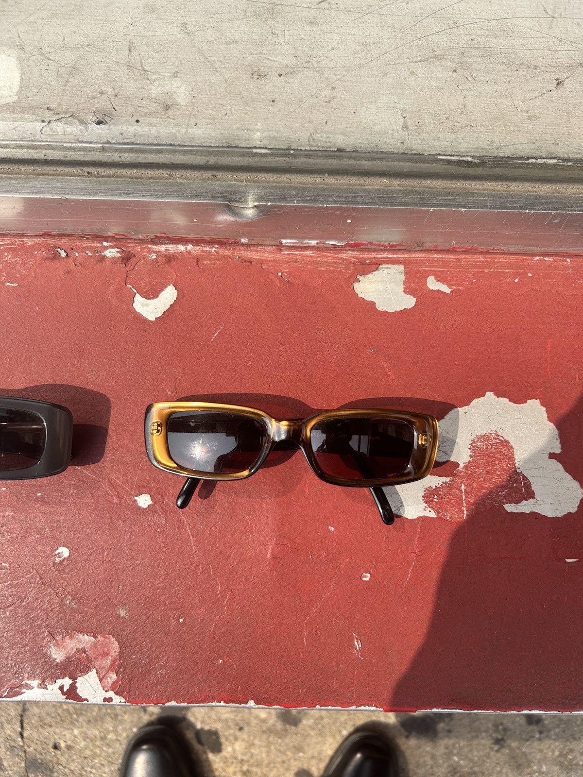 Gucci × Vintage VINTAGE GUCCI GG2409 BRWN ACETATE SUNGLASSES Size ONE SIZE - 1 Thumbnail