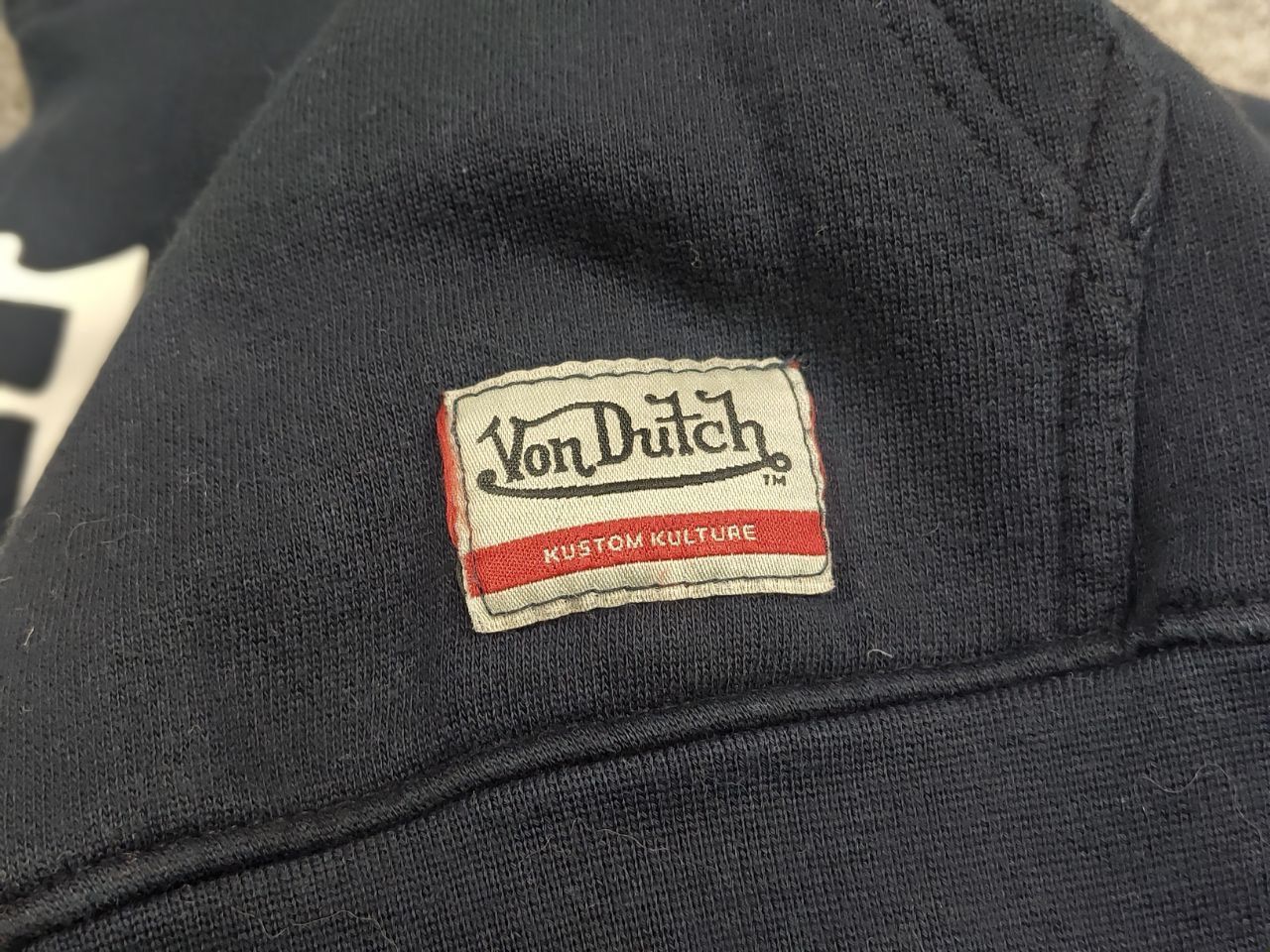 Vintage Vintage Von Dutch logo Blue Hoodie Y2K Style Size US S / EU 44-46 / 1 - 15 Thumbnail