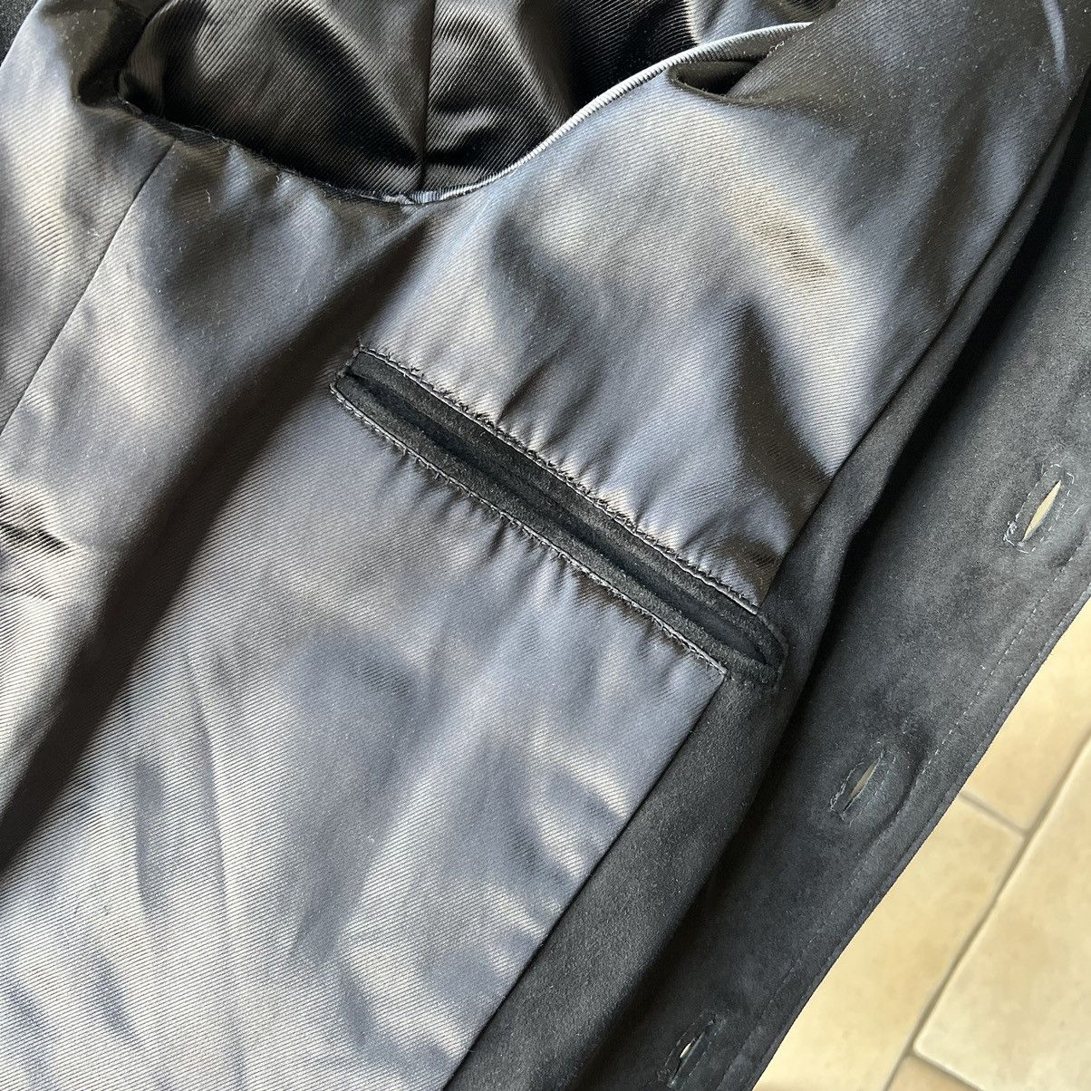 Saint Laurent Paris Saint Laurent Suede Jacket 52 Size US L / EU 52-54 / 3 - 11 Thumbnail