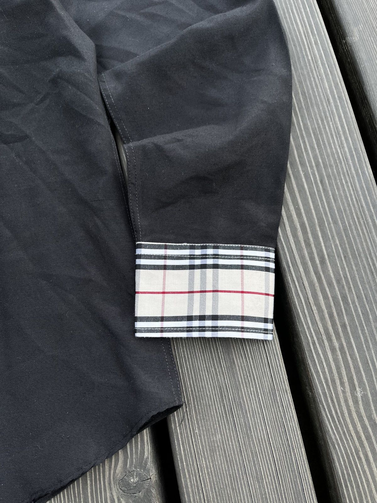 Burberry Vintage Burberry Nova Check Button Up Shirt Luxury Bootleg Size US L / EU 52-54 / 3 - 2 Thumbnail