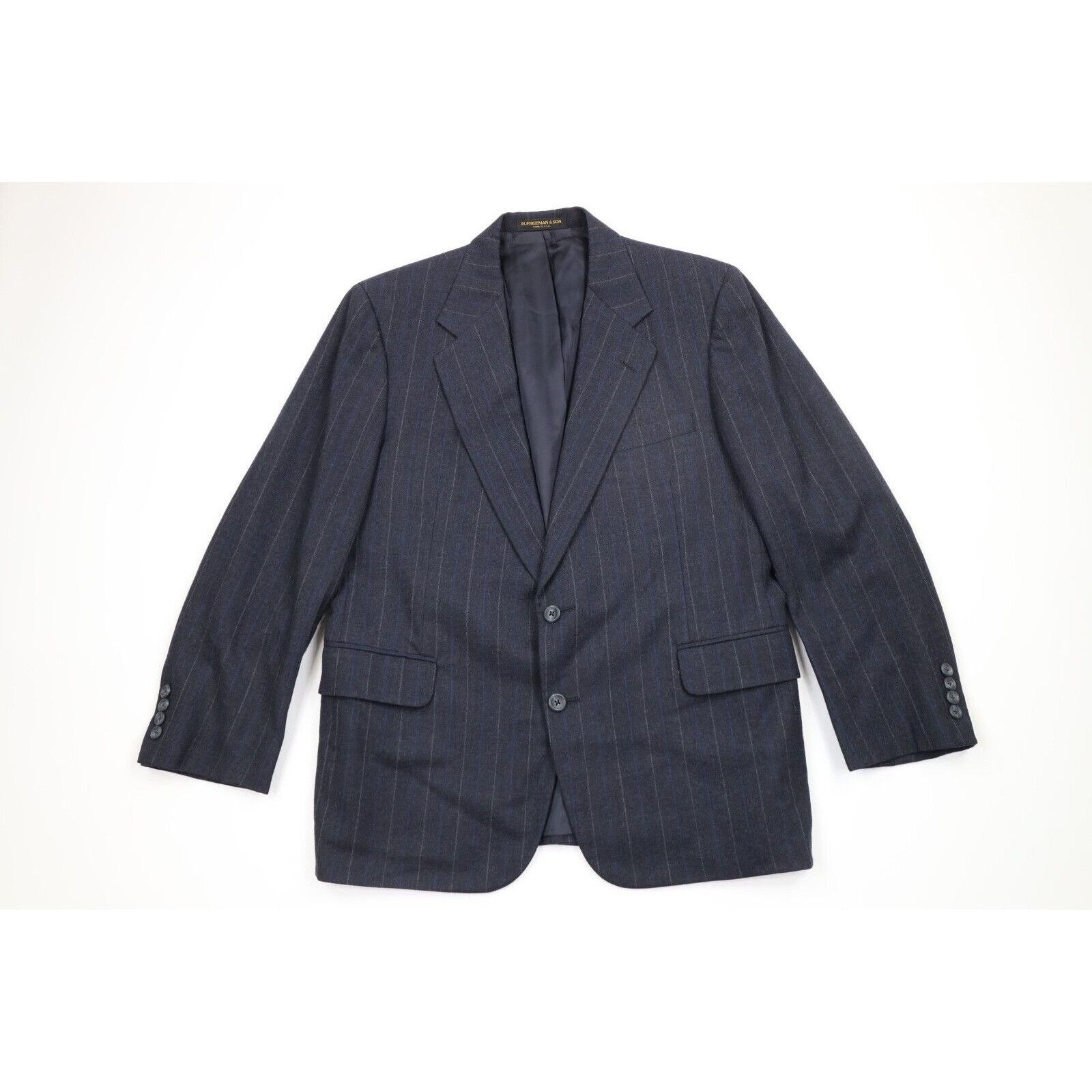 Hickey Freeman × Vintage Vintage 80s 90s Hickey Freeman & Sons 2 Piece Wedding Suit Size 42R - 2 Thumbnail