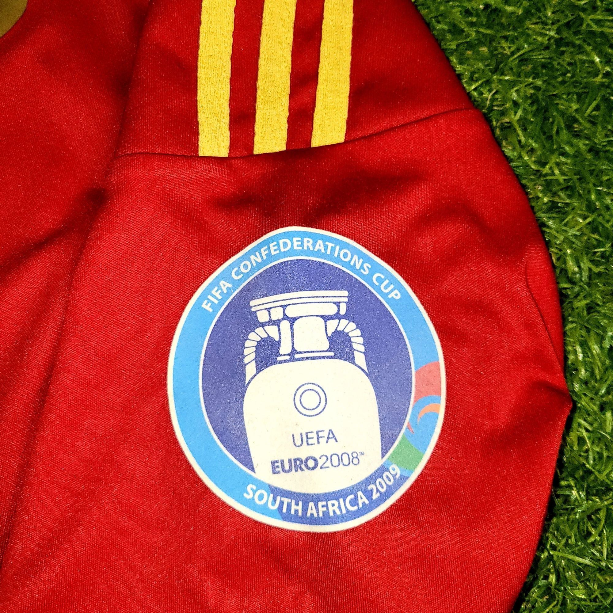 Adidas Torres Spain 2009 CONFEDERATIONS CUP Soccer Jersey M Size US M / EU 48-50 / 2 - 4 Thumbnail