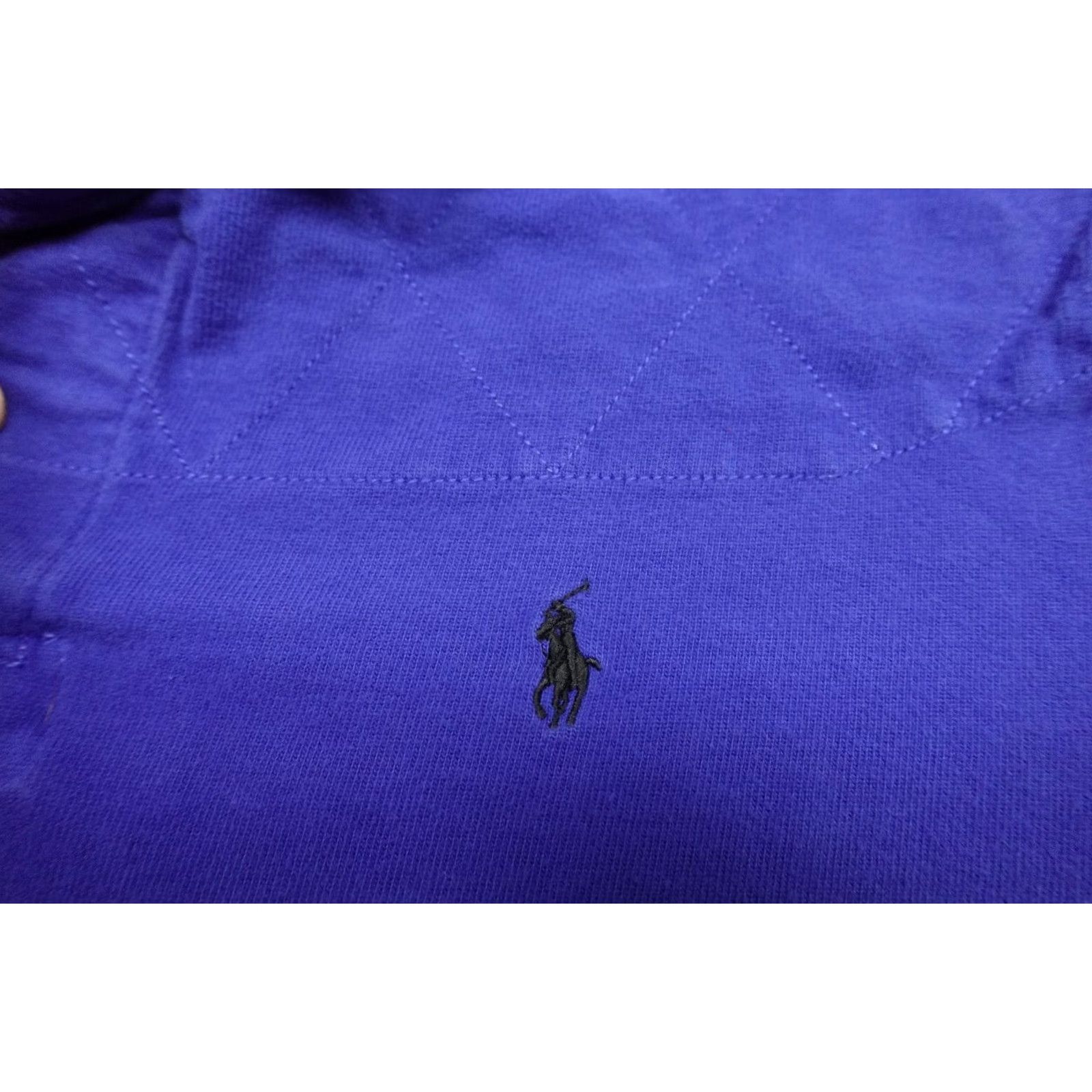 Ralph Lauren Ralph Lauren Polo Rugby Polo Mens XL Blue Quilted Striped Polo Polo Ralph Lauren Rugby Polo Mens XL Blue Quilted Striped Retro Socks? Size US XL / EU 56 / 4 - 3 Thumbnail