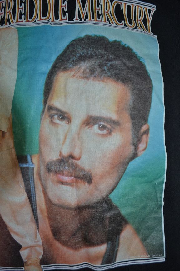 Band Tees × Vintage Rare Freddie Mercury Queen 1992 Vintage tee t-shirt L Size US L / EU 52-54 / 3 - 8 Thumbnail