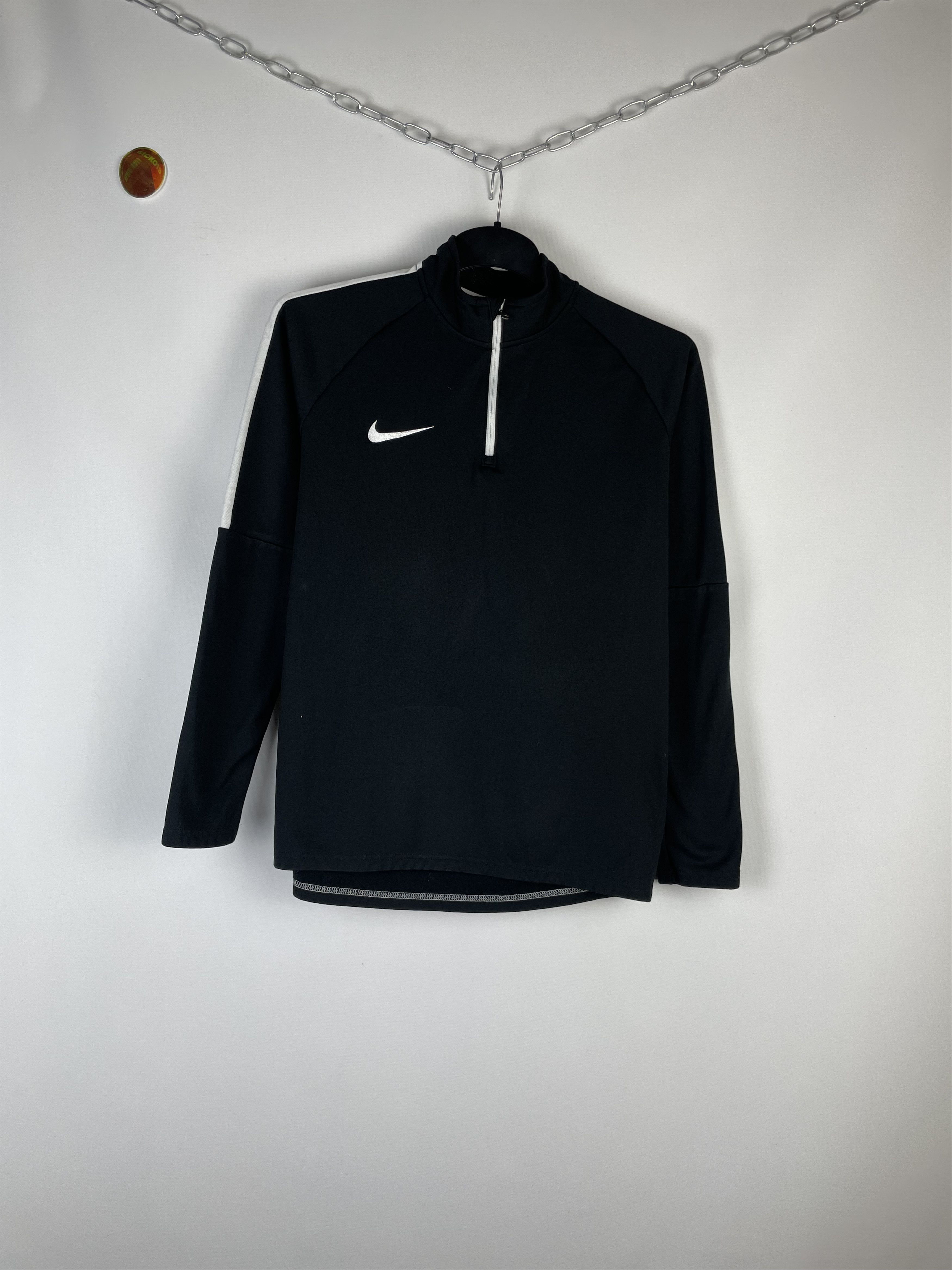 Nike × Vintage 90s Nike Vintage Sweatshirt 1/4 zip Size US M / EU 48-50 / 2 - 2 Thumbnail