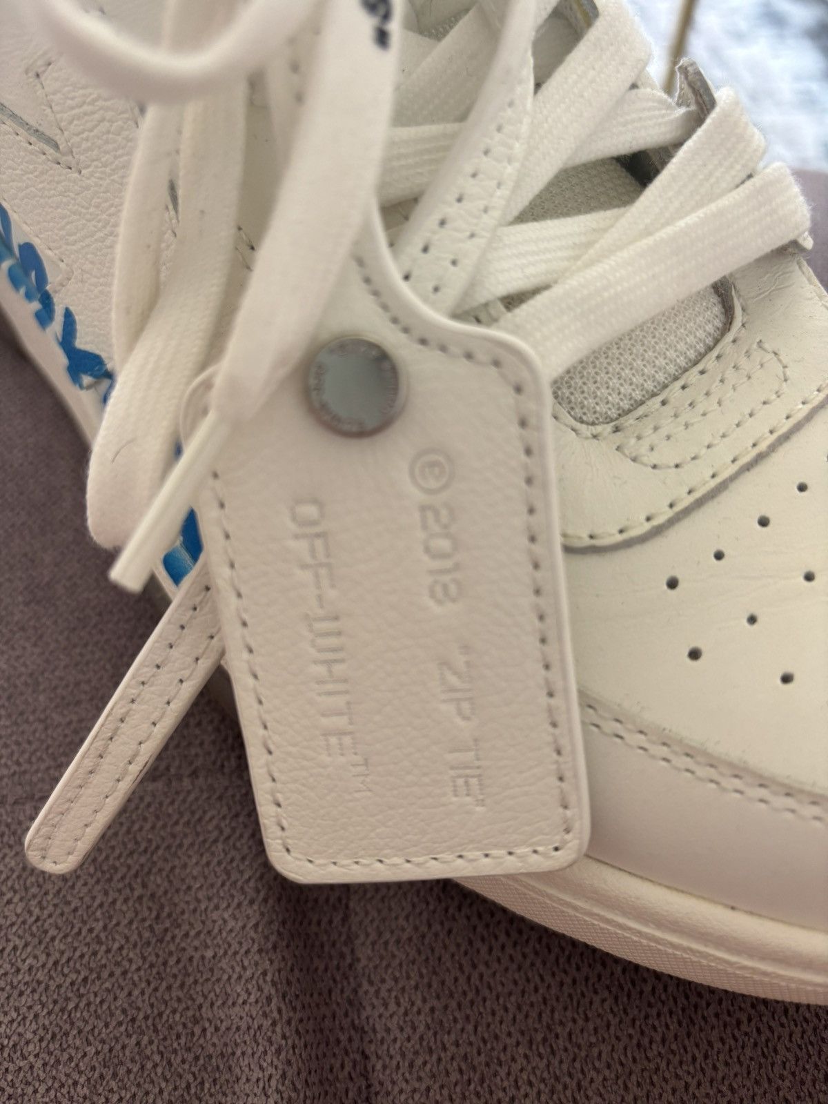 Off-White Off-White Out Of Office “For Walking” Sneaker Size US 8.5 / IT 38.5 - 10 Thumbnail