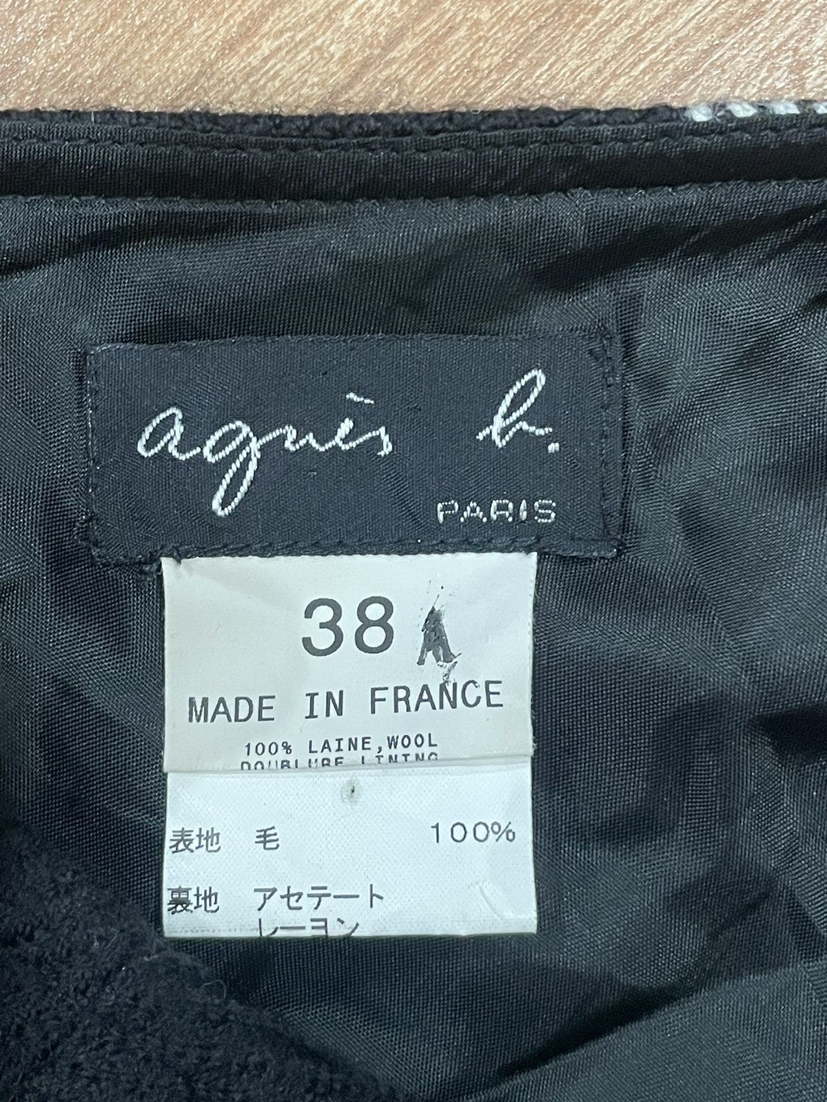 agnes b. Agnes B. Paris Mini Skirt Size 28" / US 6 / IT 42 - 3 Thumbnail