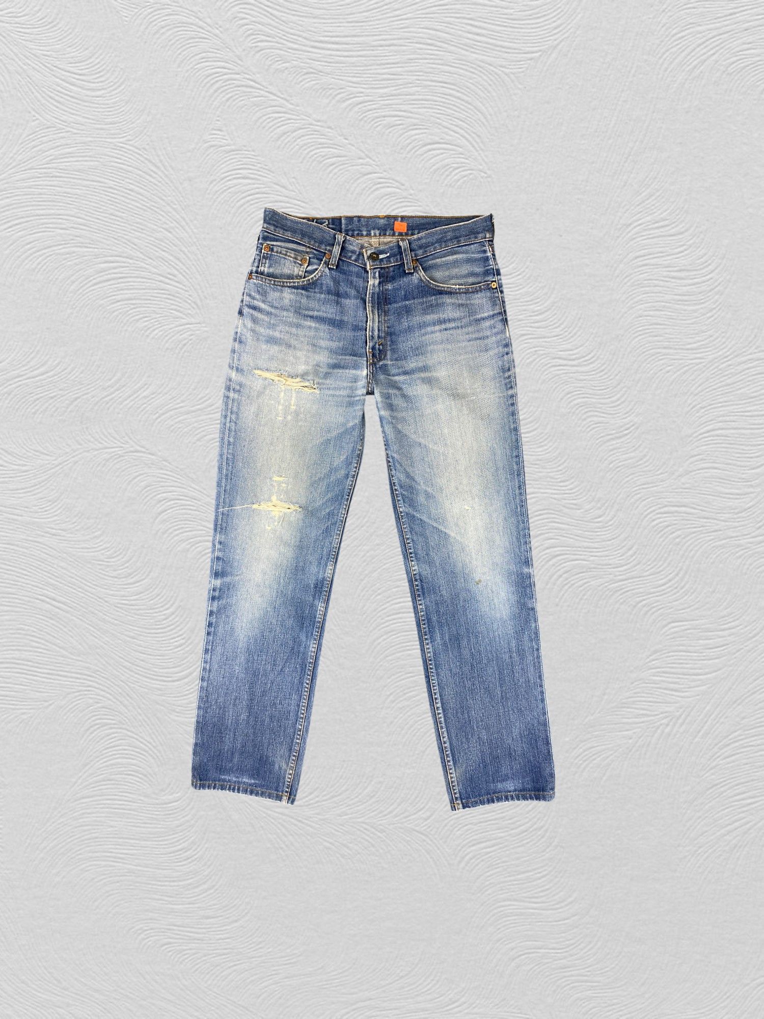 Levi's Distressed Blue Vintage Levi's 502 33x32 Denim -JN2153 Size US 33 - 1 Thumbnail
