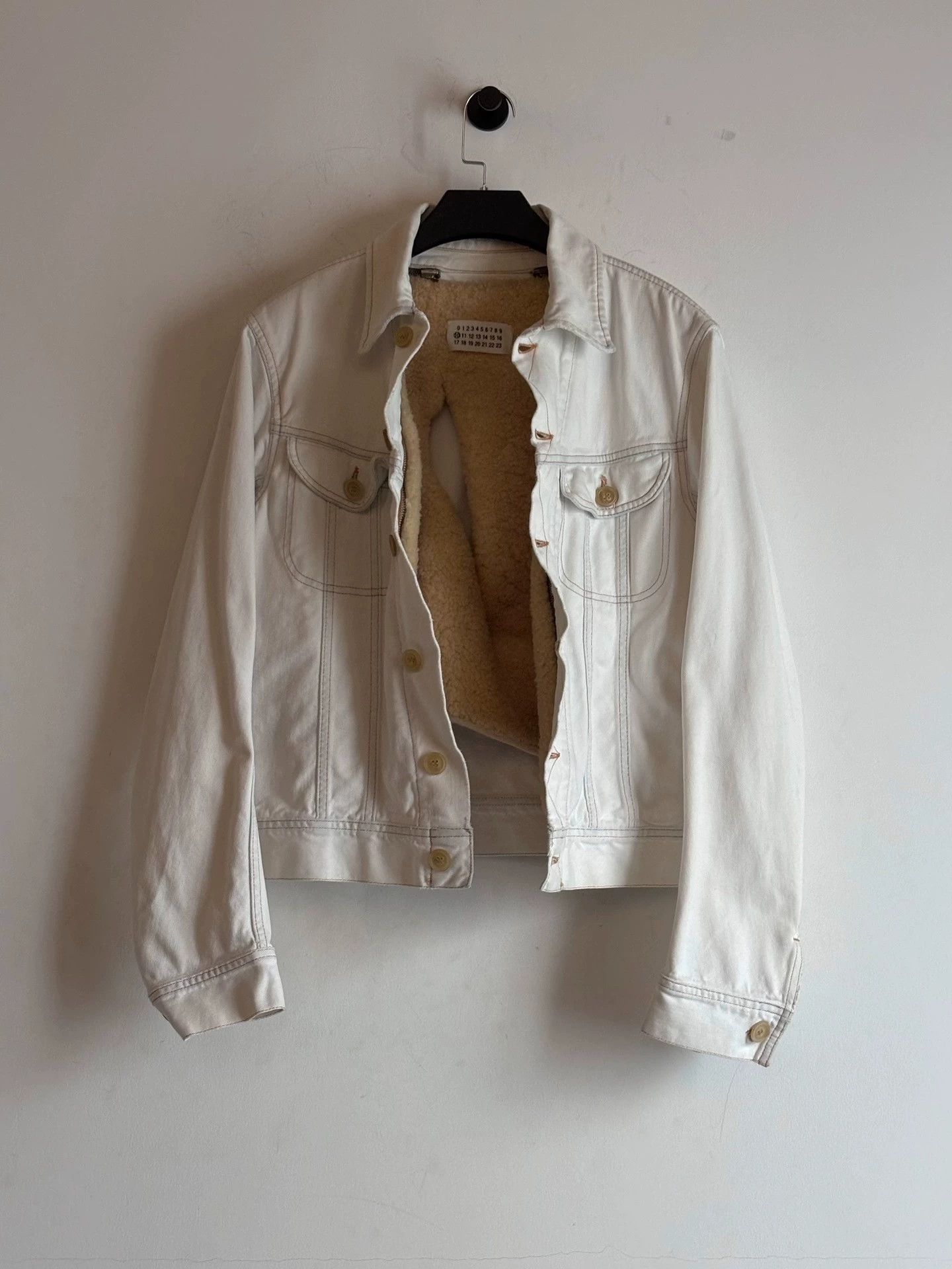 Maison Margiela MMM AW1999 Men's Two-in-One Bleached Denim Jacket Size US M / EU 48-50 / 2 - 4 Thumbnail