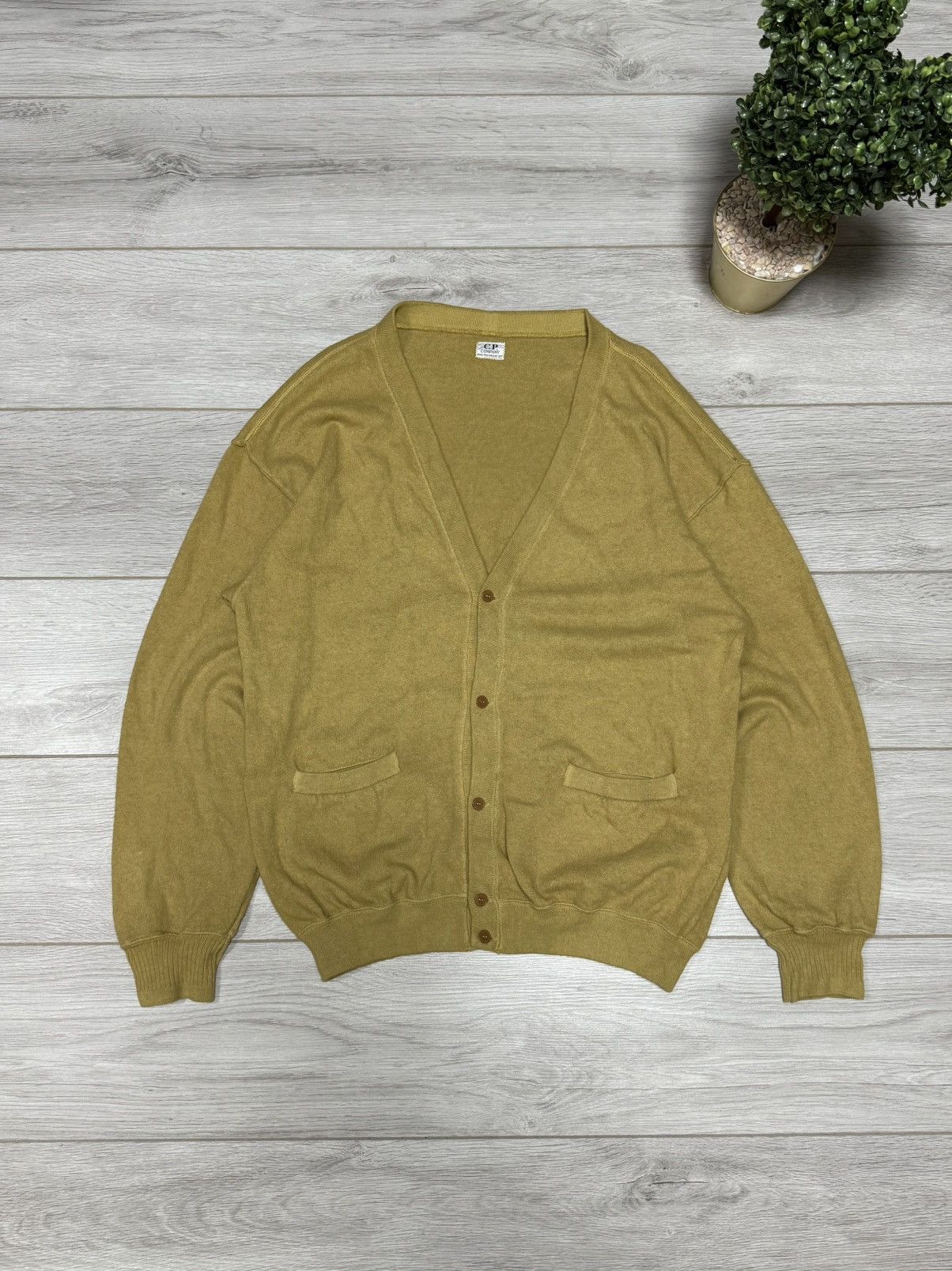 CP company Angora 90s Massimo Osti buttons cardigan sweater